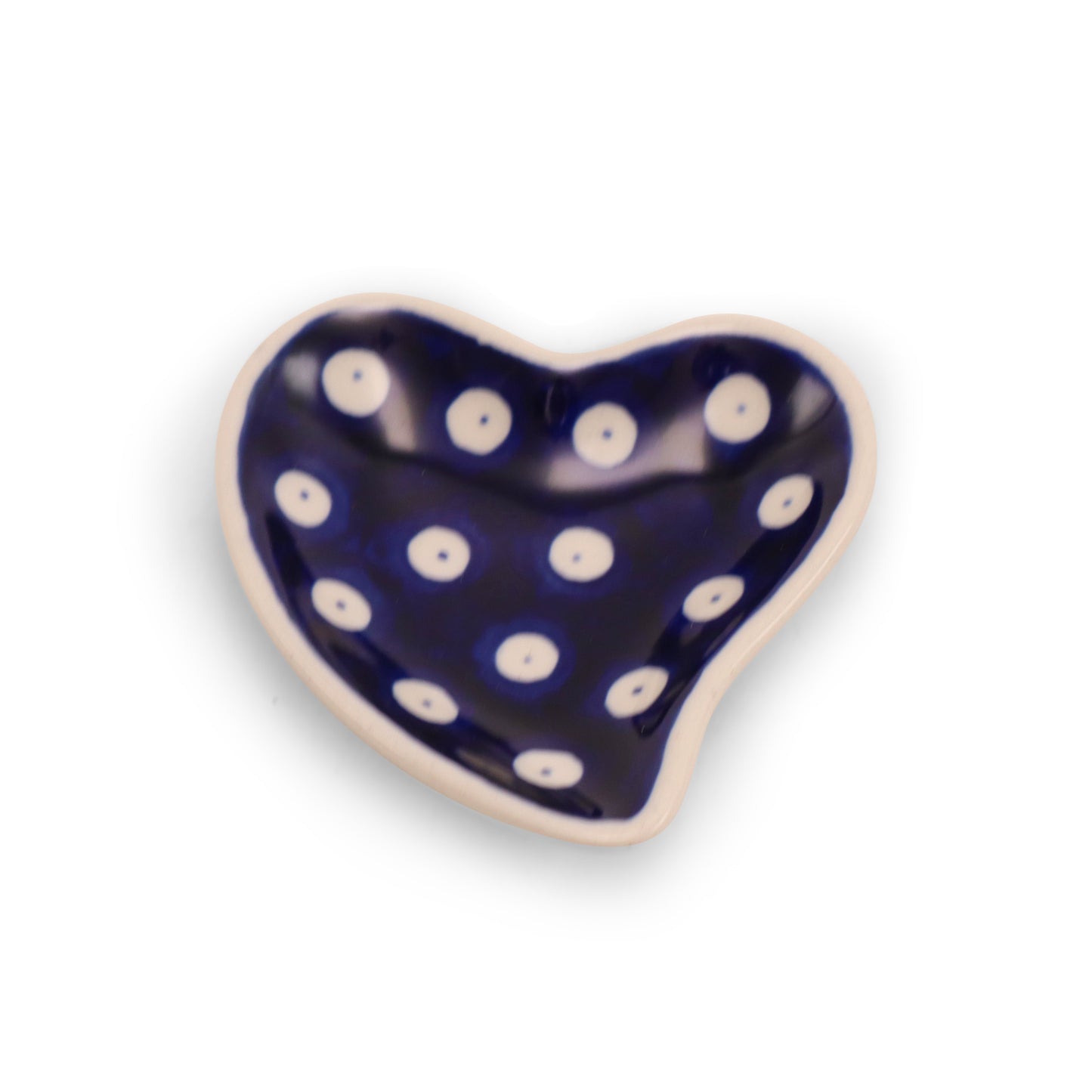 3"x3" Heart Plate Pattern: Owl Eye