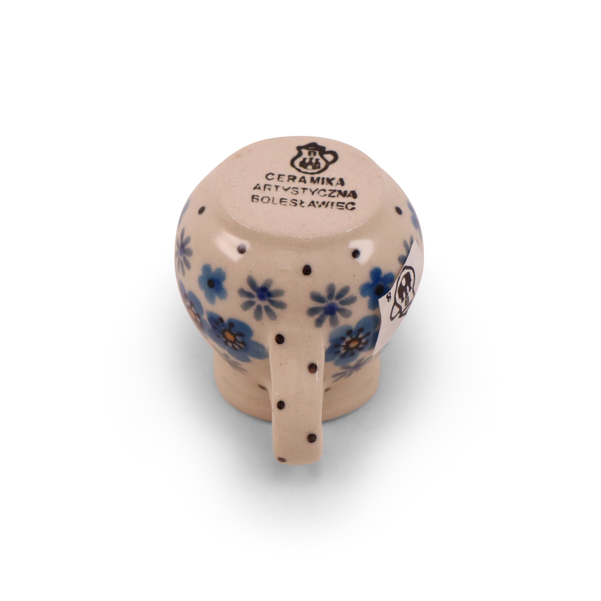 Mini Decorative Teapot. Pattern: forget me Not