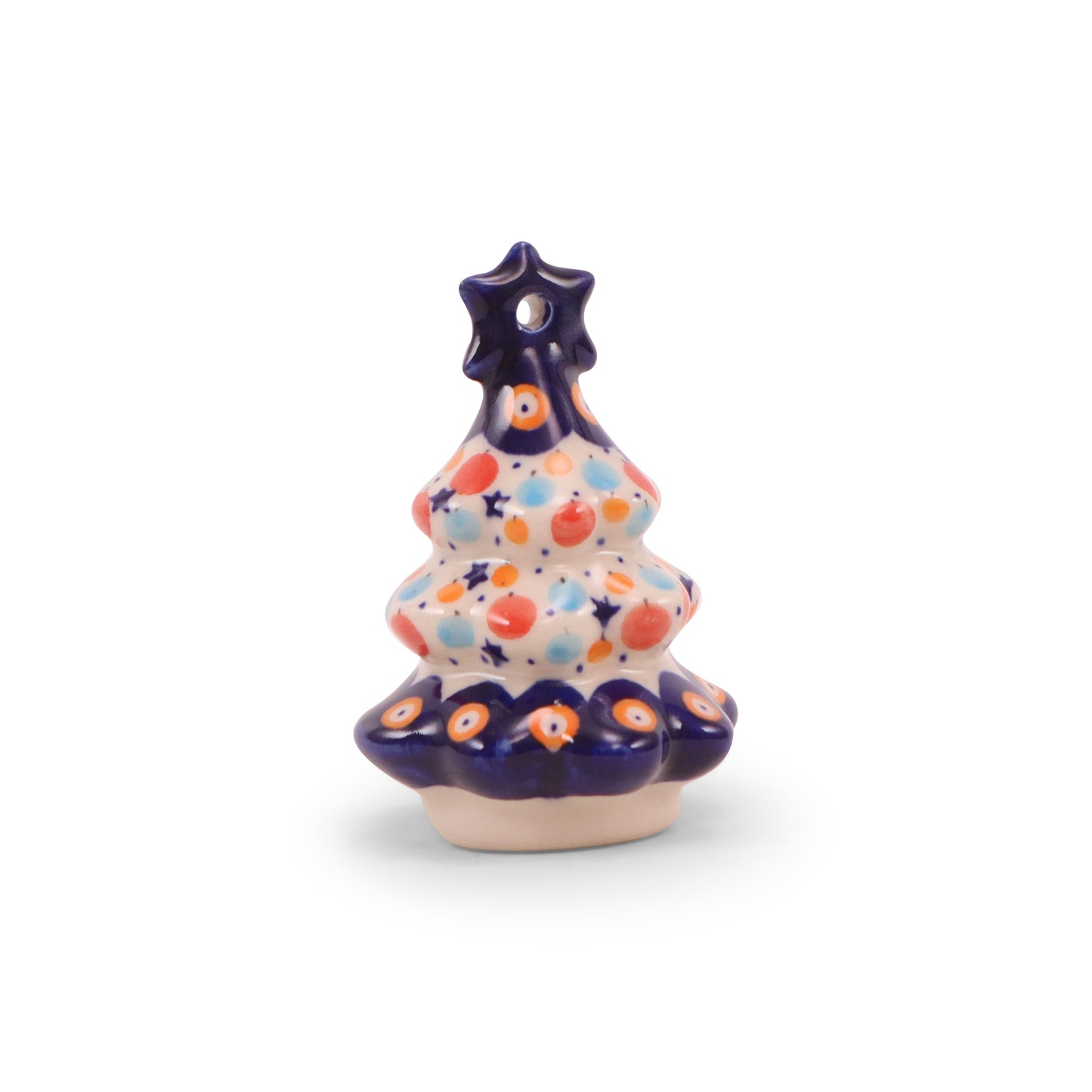 2.5"x3.5" Christmas Tree Ornament. Pattern: Choice