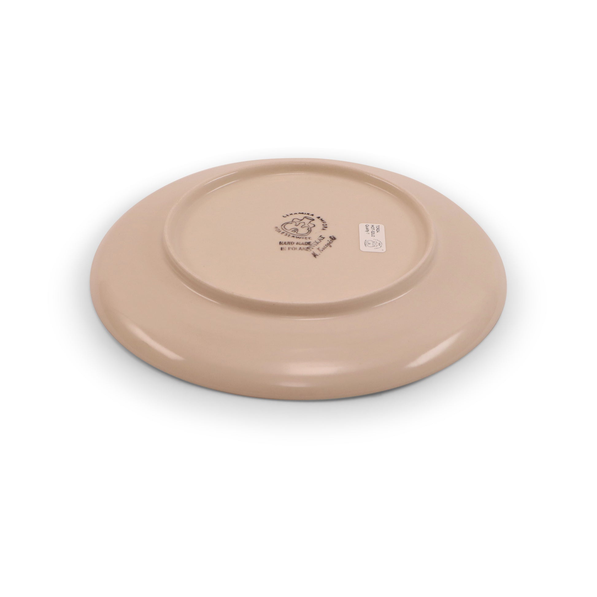 9.5" Dinner Plate. Pattern: Winged Spring