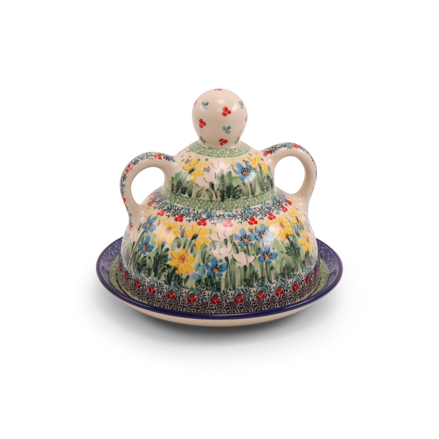 10"x7"x8" Cheese Lady.Pattern: Primarosa