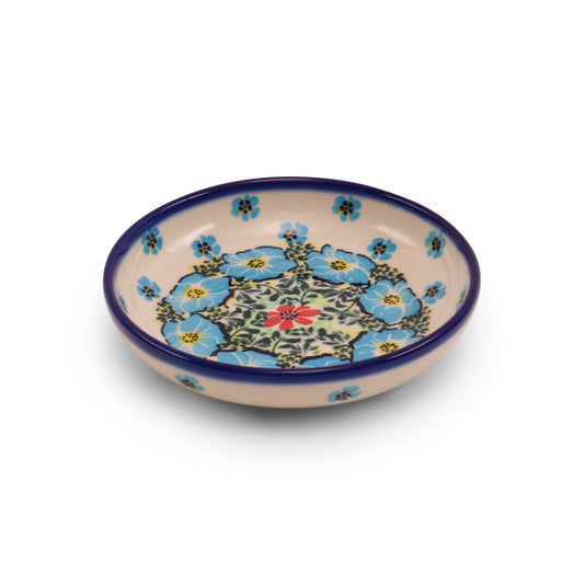 5"x1.5" Shallow Bowl.Pattern: Field of Flowers