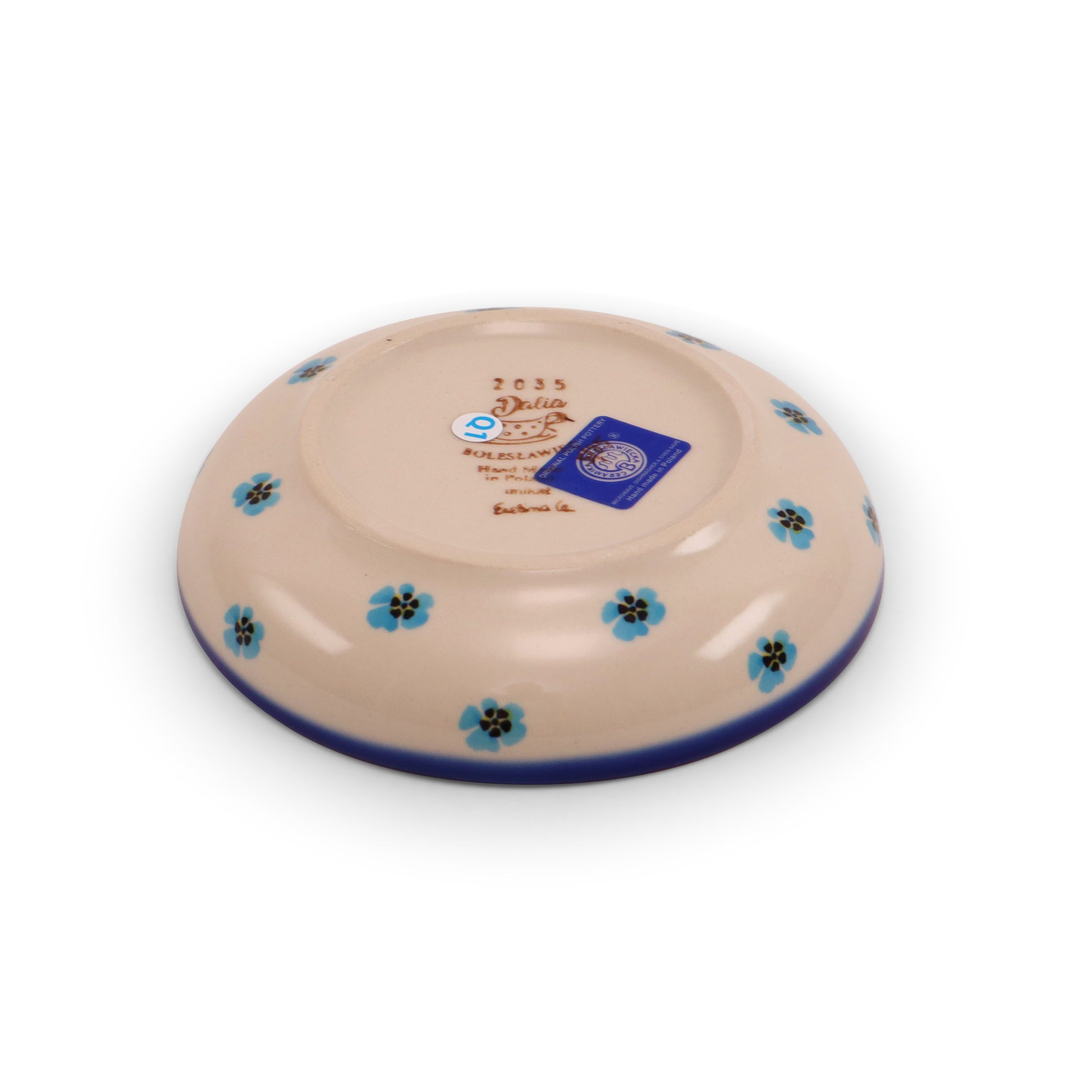 5"x1.5" Shallow Bowl.Pattern: Field of Flowers