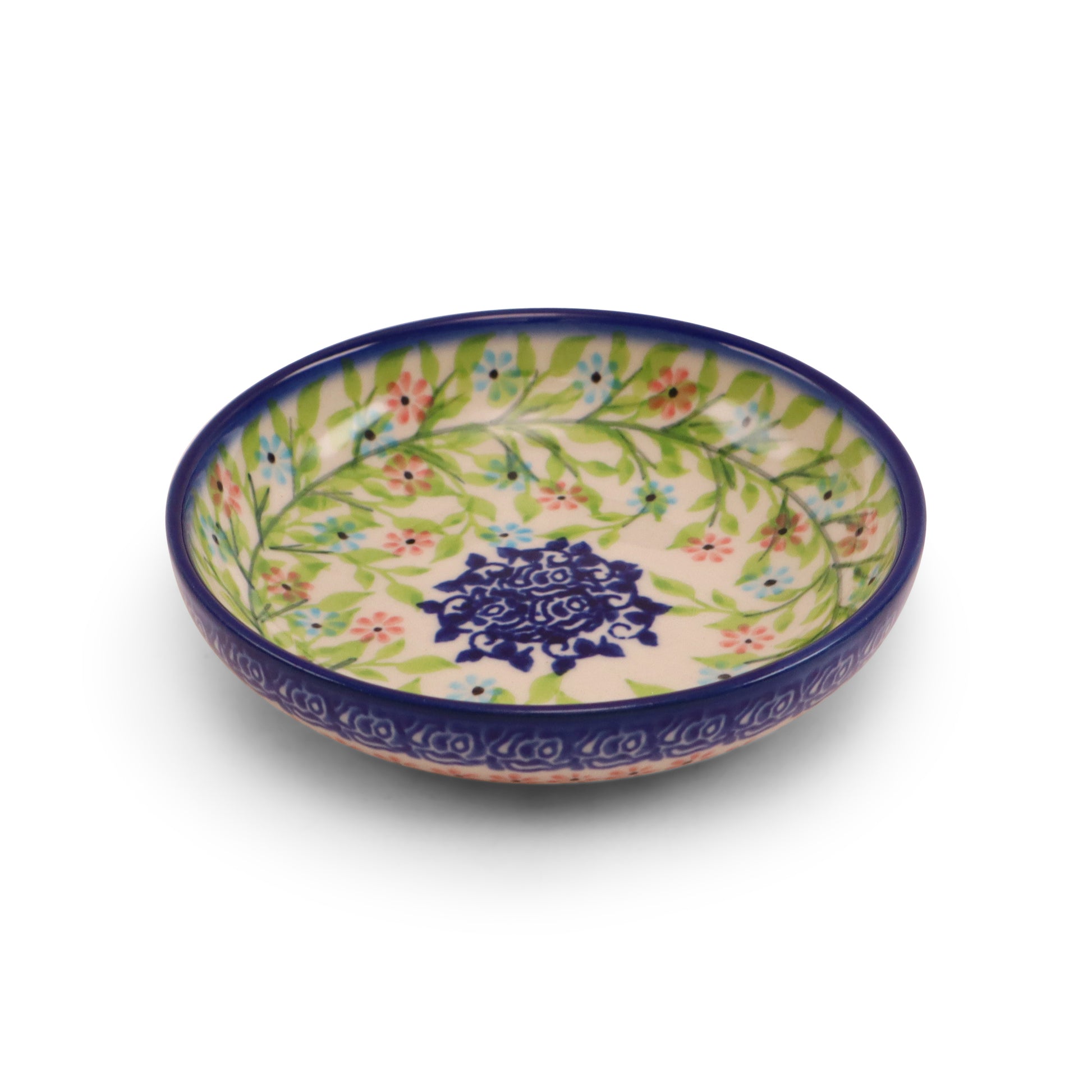 4.5"x1.5" Shallow Bowl.Pattern: Picnic Party