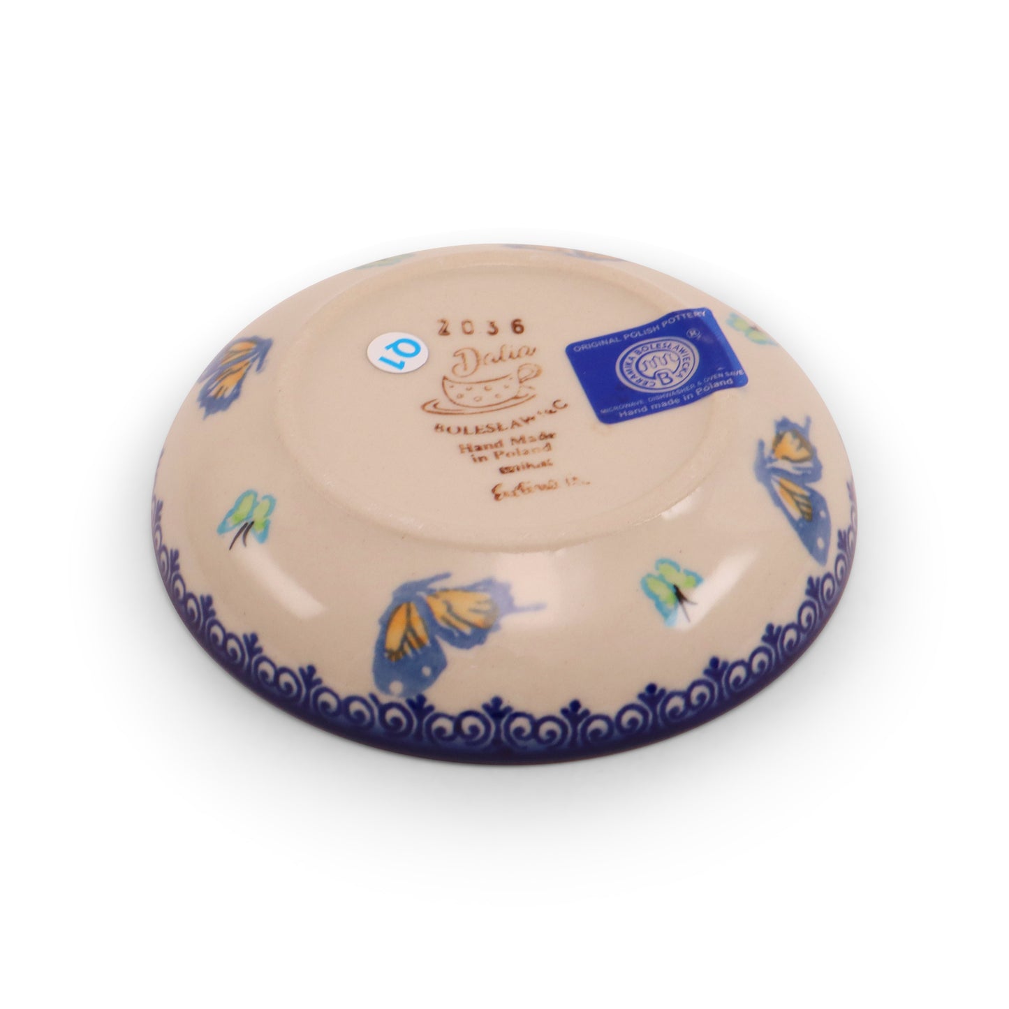 4.5"x1.5" Shallow Bowl.Pattern: Rose Garden