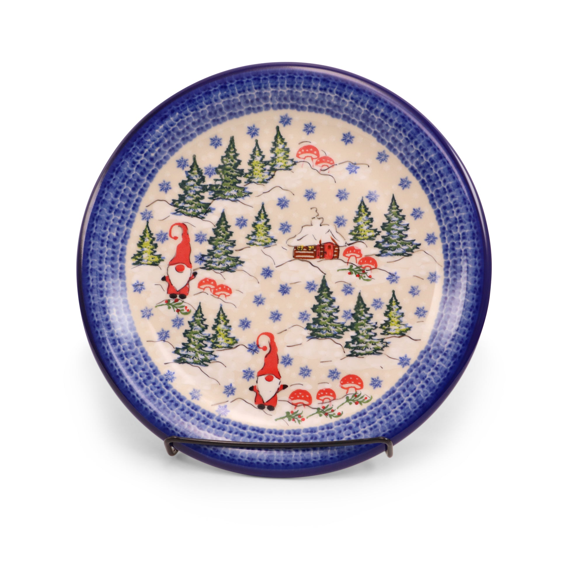 10" Dinner Plate. Pattern: Gnomeland