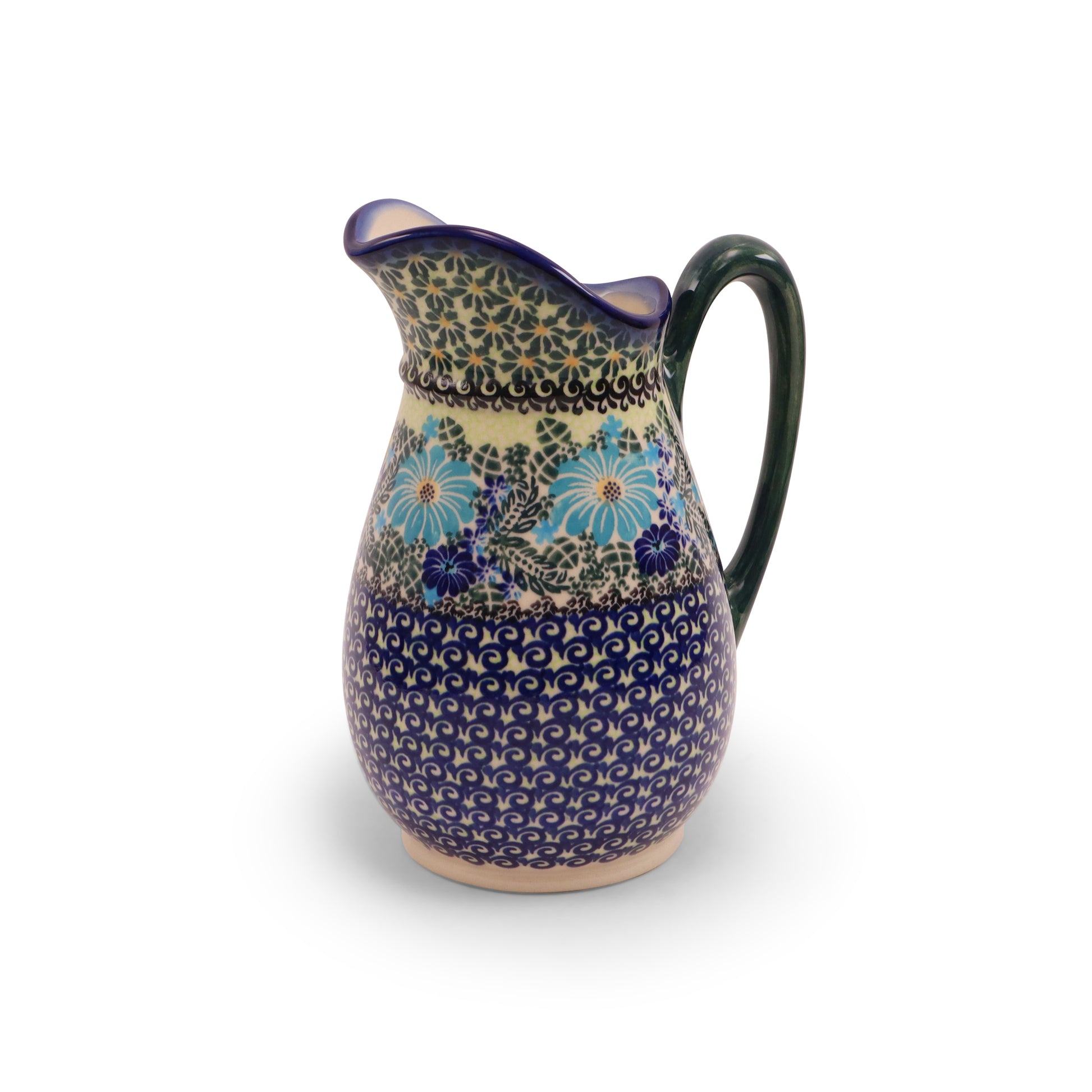 1.5L Pitcher.Pattern: Cornflower Craze