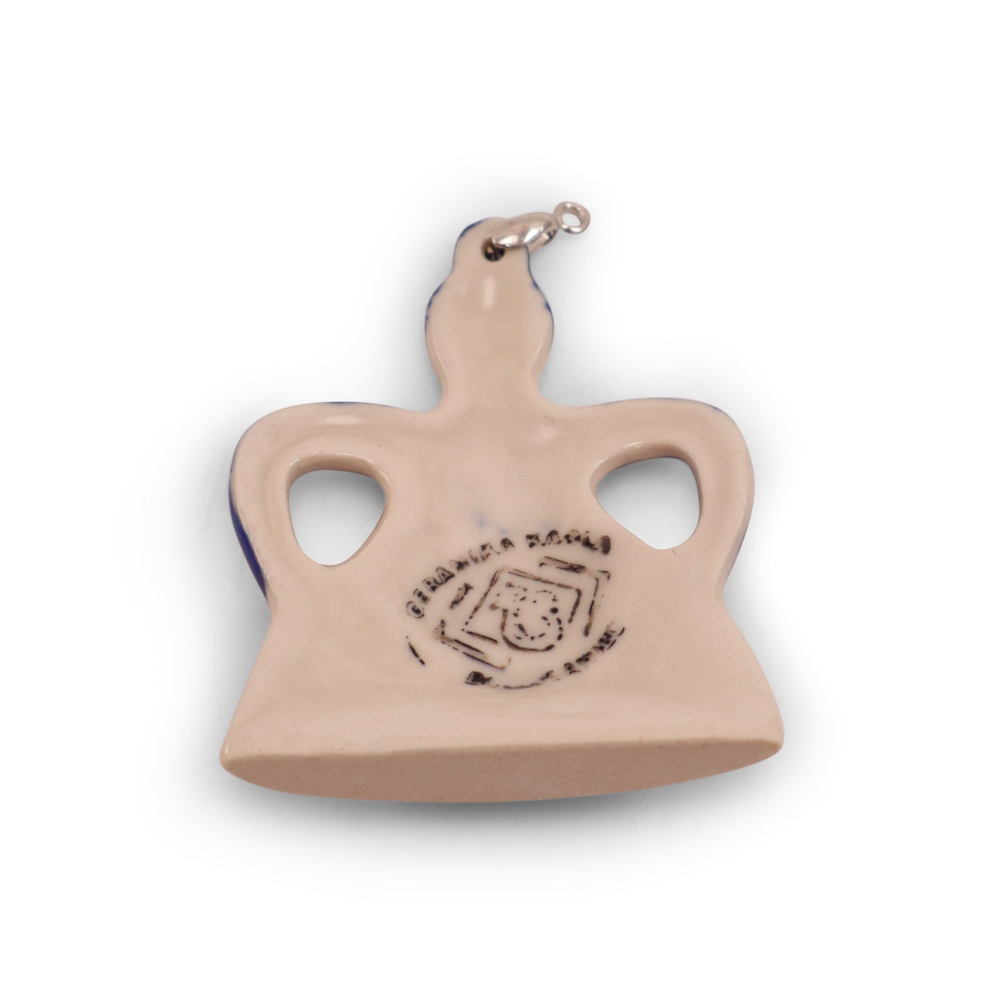 Mini Cheese Lady Pendant. Pattern: B