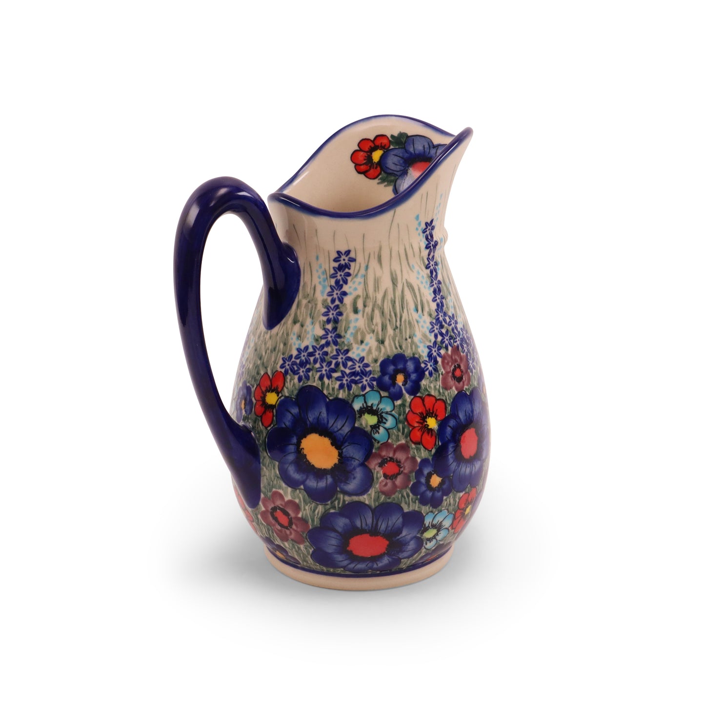 1.5L Pitcher.Pattern: Blooms in Blue