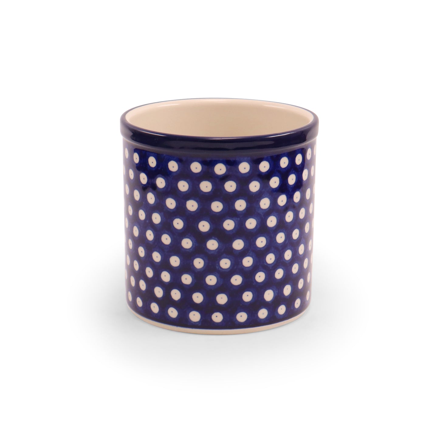 5.5" x 5.5" Flower Pot Cover.Pattern: Owl Eye