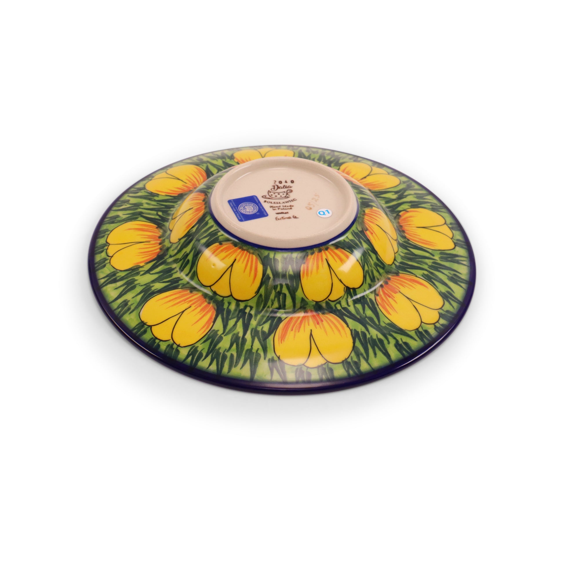 10.5" Pasta Bowl.Pattern: Blast of Sunshine