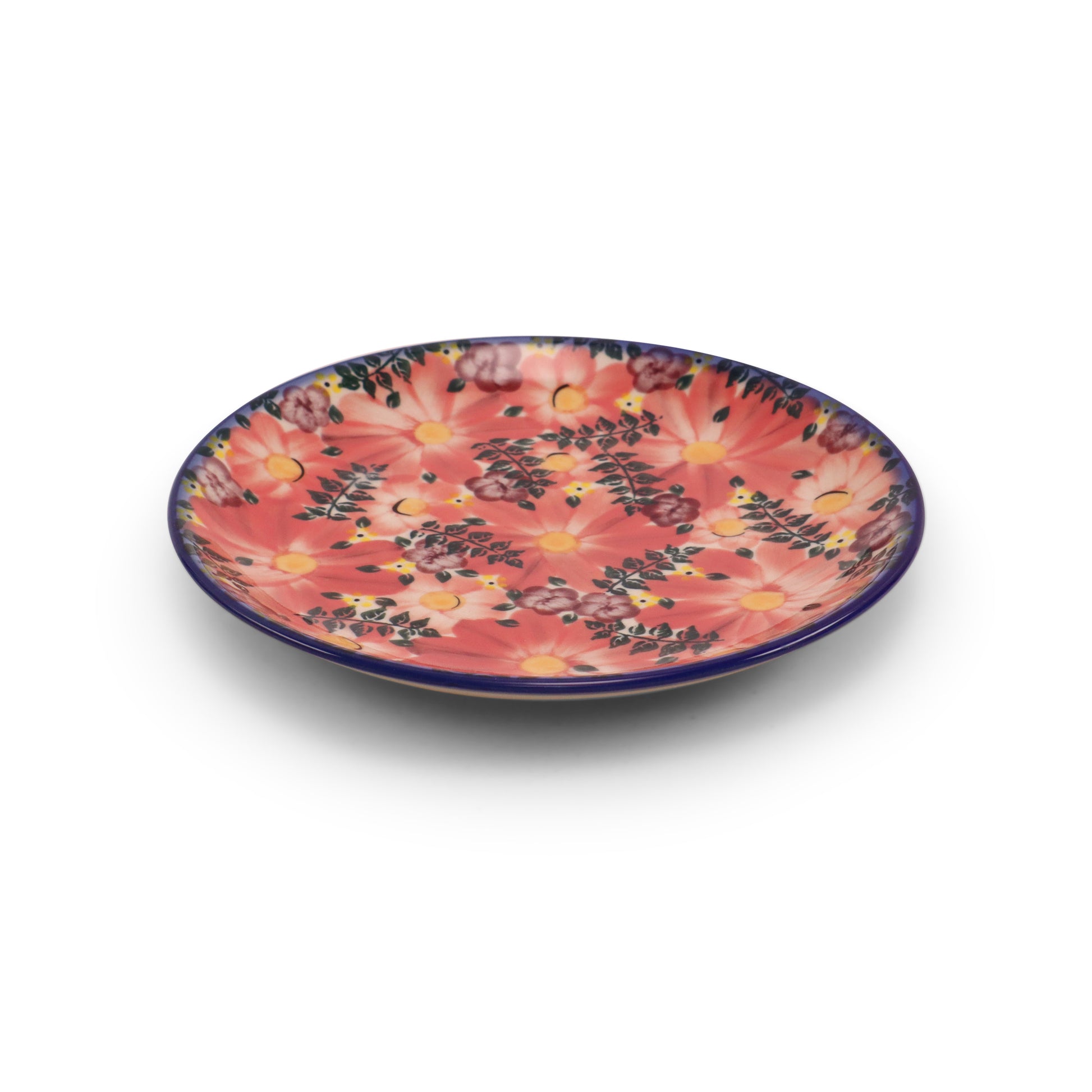 7.5" Dessert Plate.Pattern: Pretty In Pink