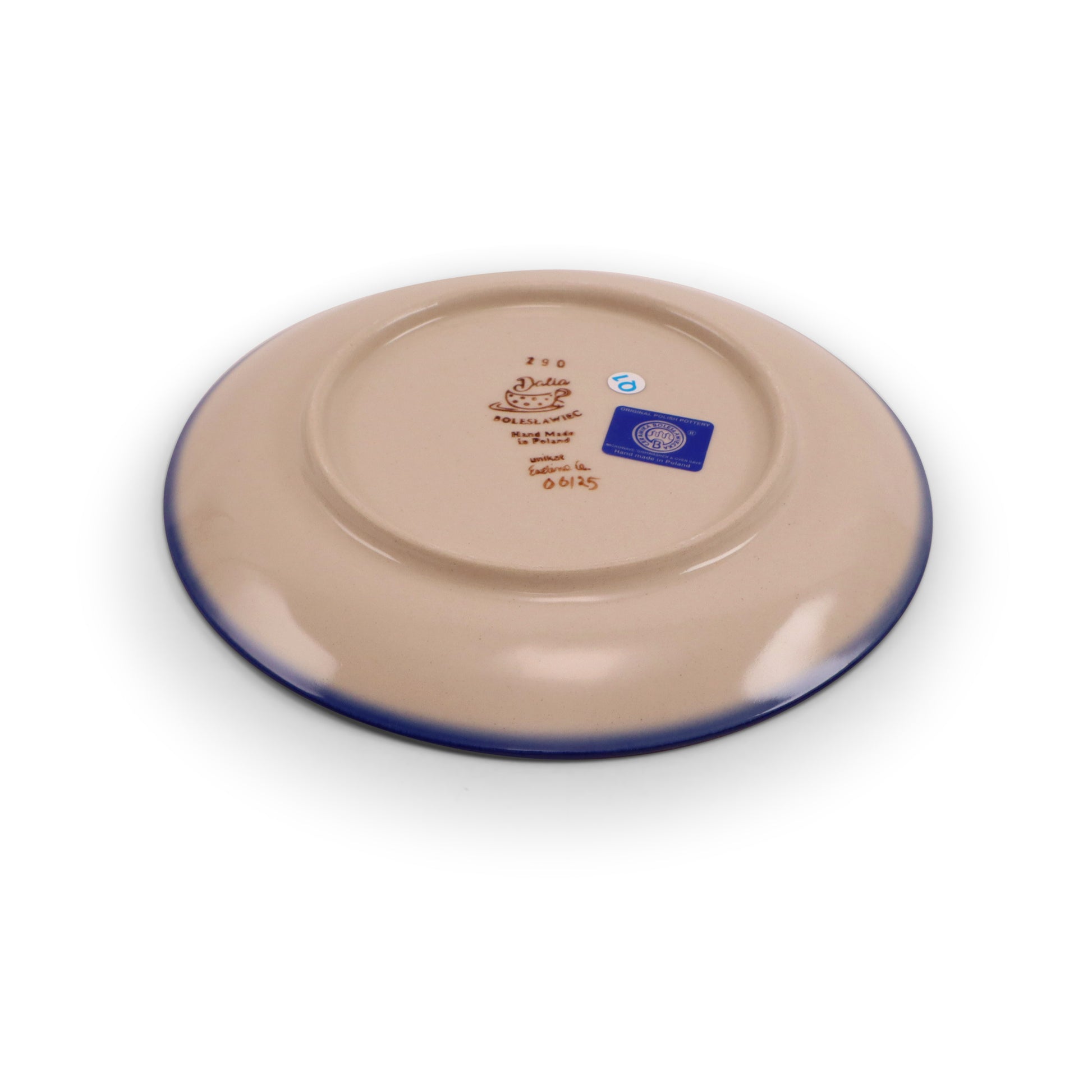 7.5" Dessert Plate.Pattern: Pretty In Pink