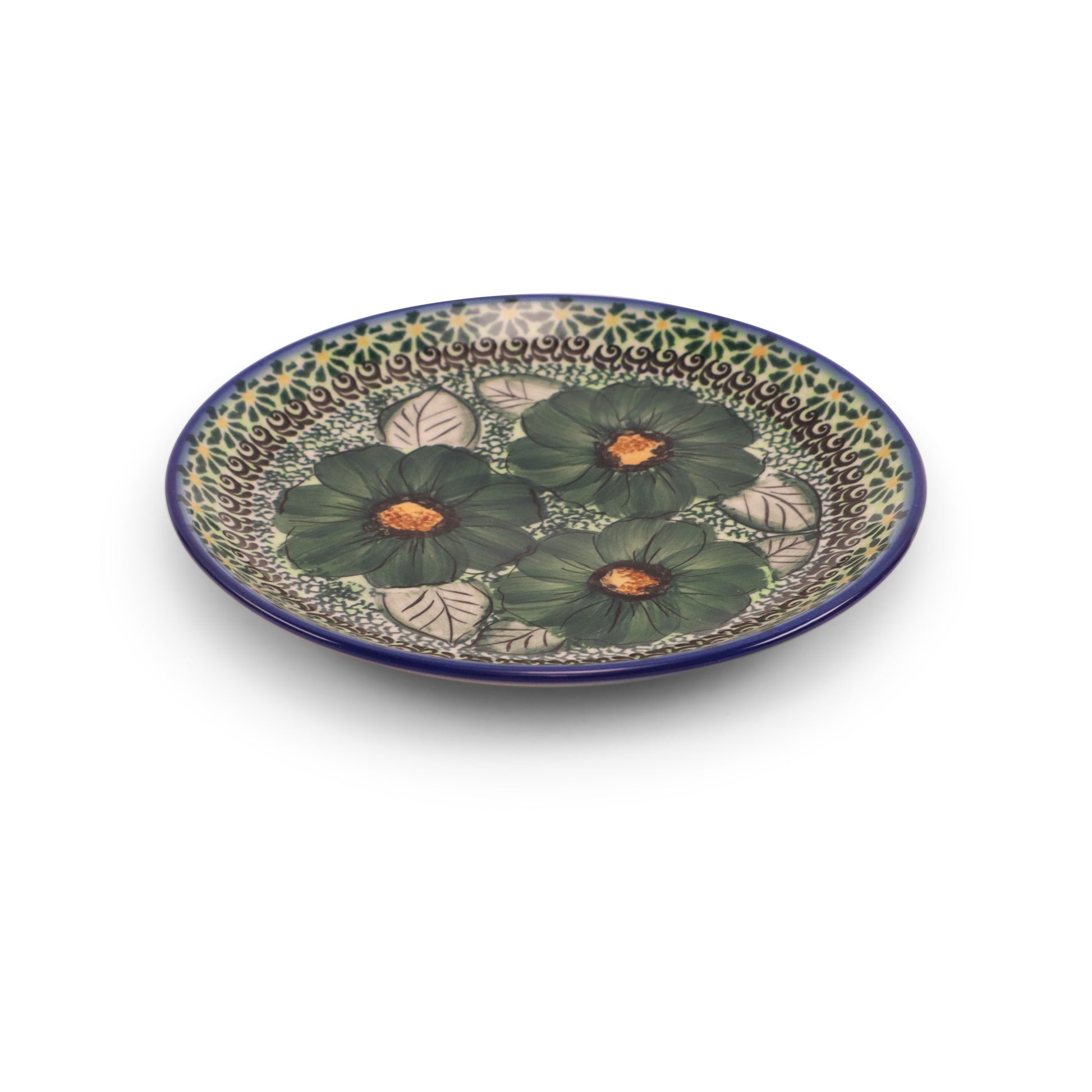 7.5" Dessert Plate.Pattern: Emerald City