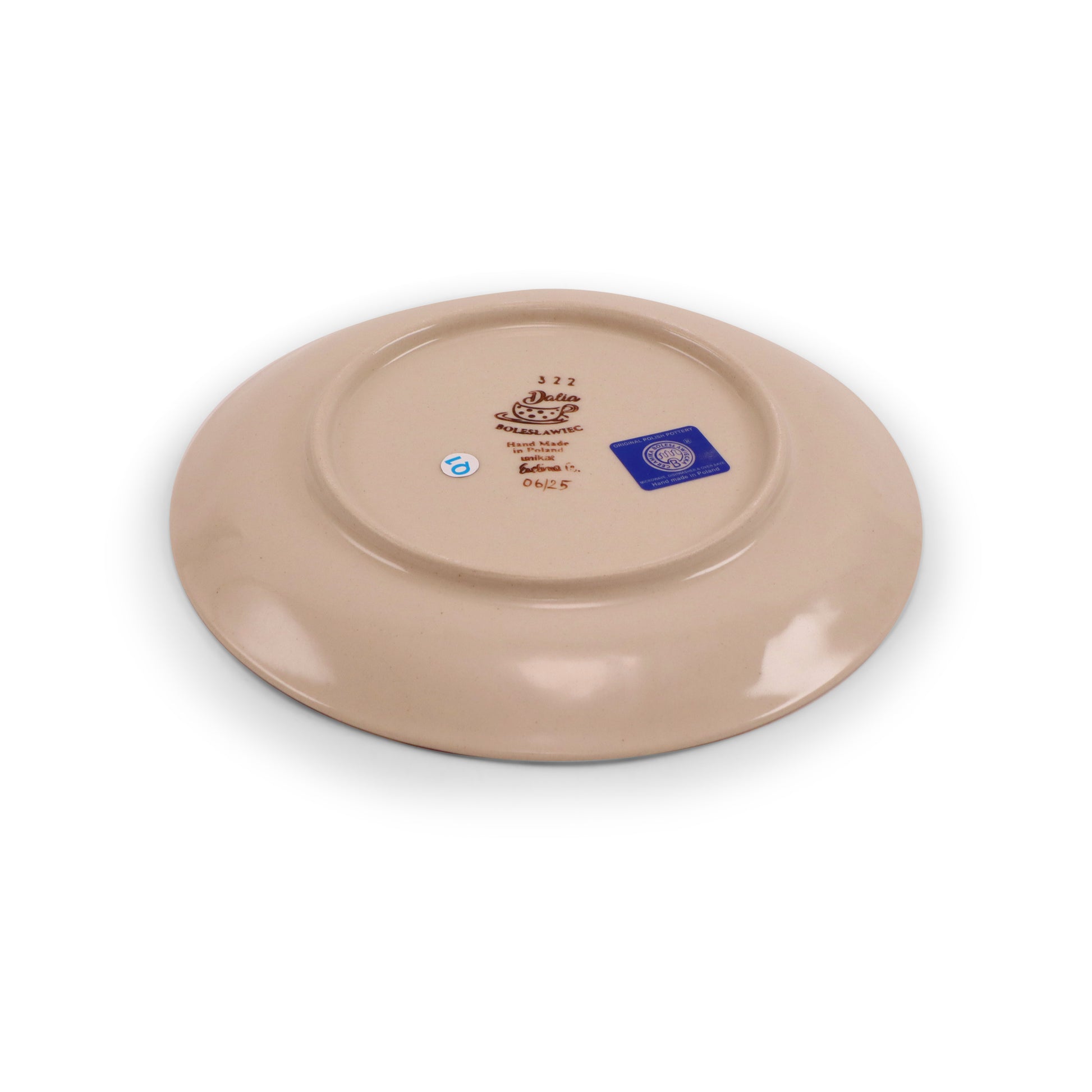 7.5" Dessert Plate.Pattern: Peach Cozy