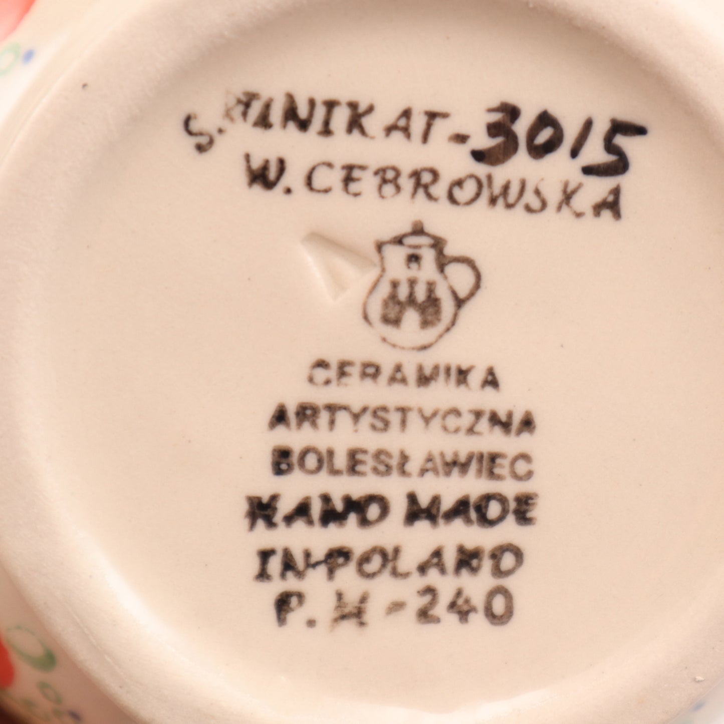 16oz Loop Bowl. Pattern: Veggies