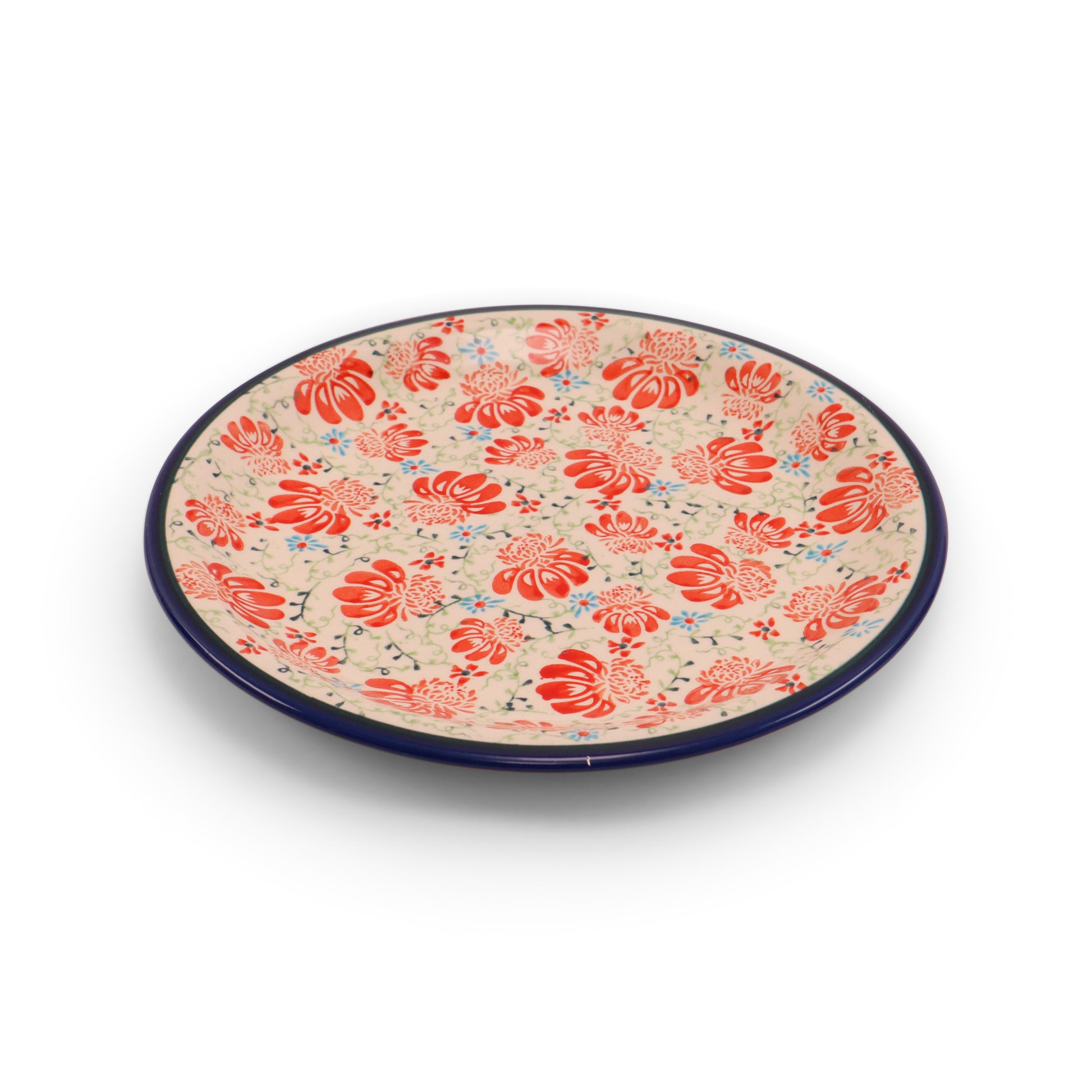 11" Dinner Plate. Pattern: Flower Parade