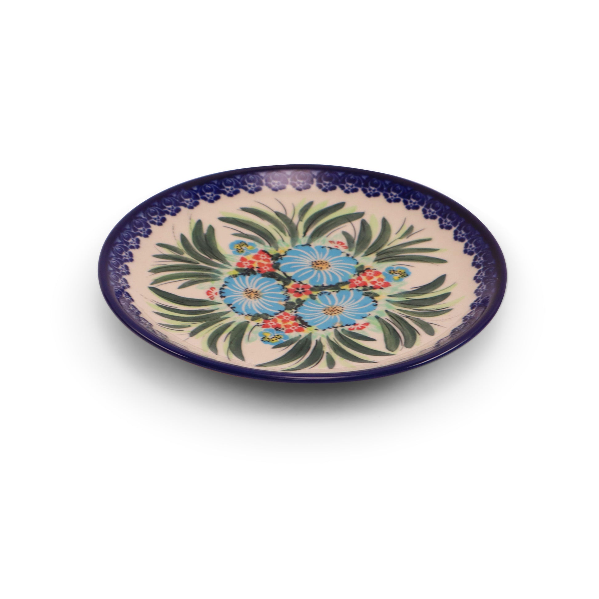 7.5" Dessert Plate.Pattern: Fireworks