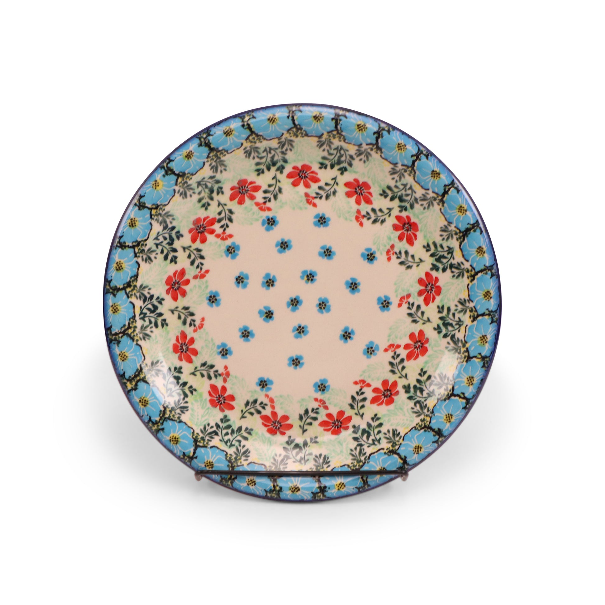 10.5" Dinner Plate.Pattern: Field of Flowers