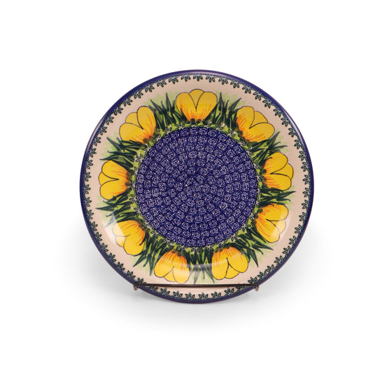 10.5" Dinner Plate.Pattern: Tulip Time