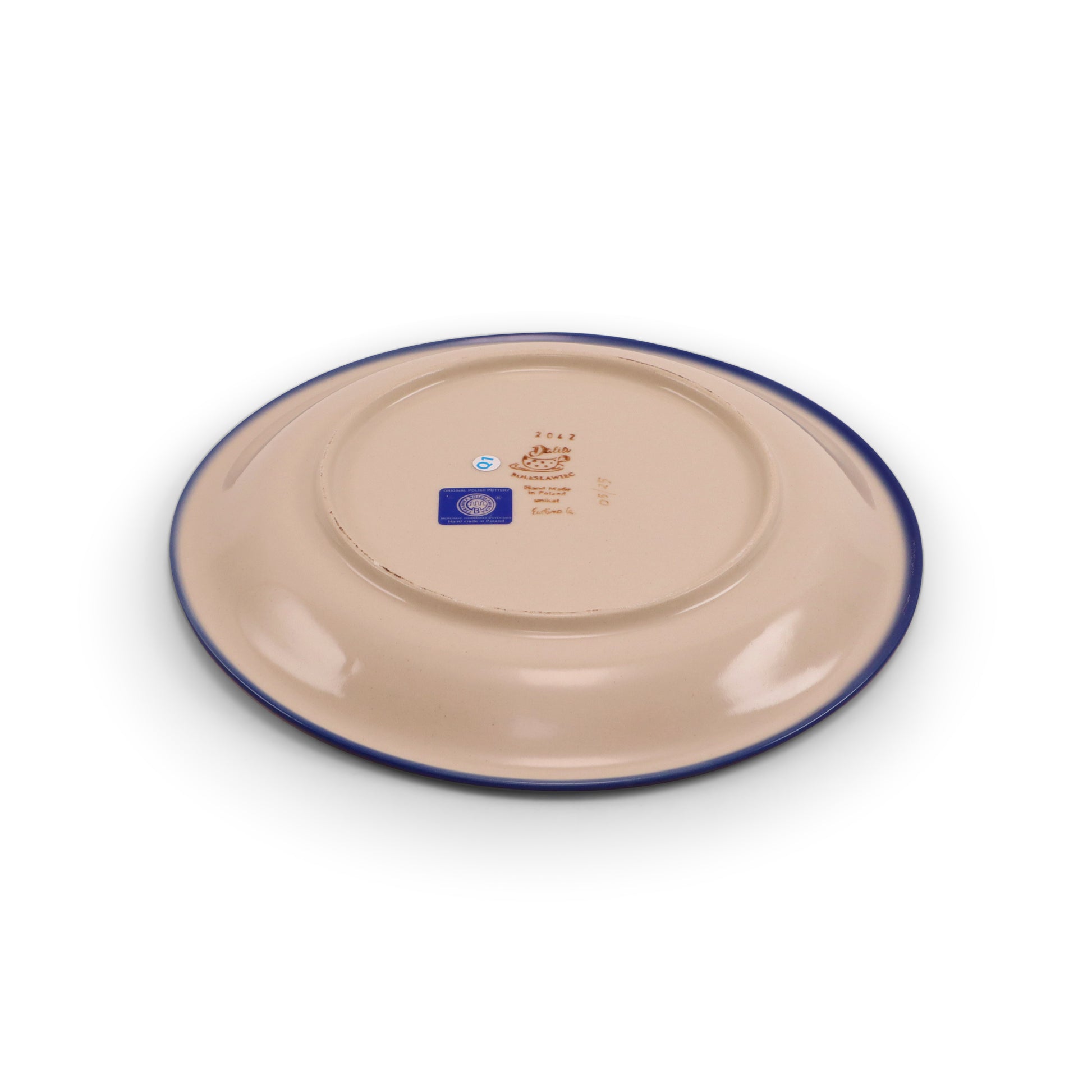 10.5" Dinner Plate.Pattern: Tulip Time