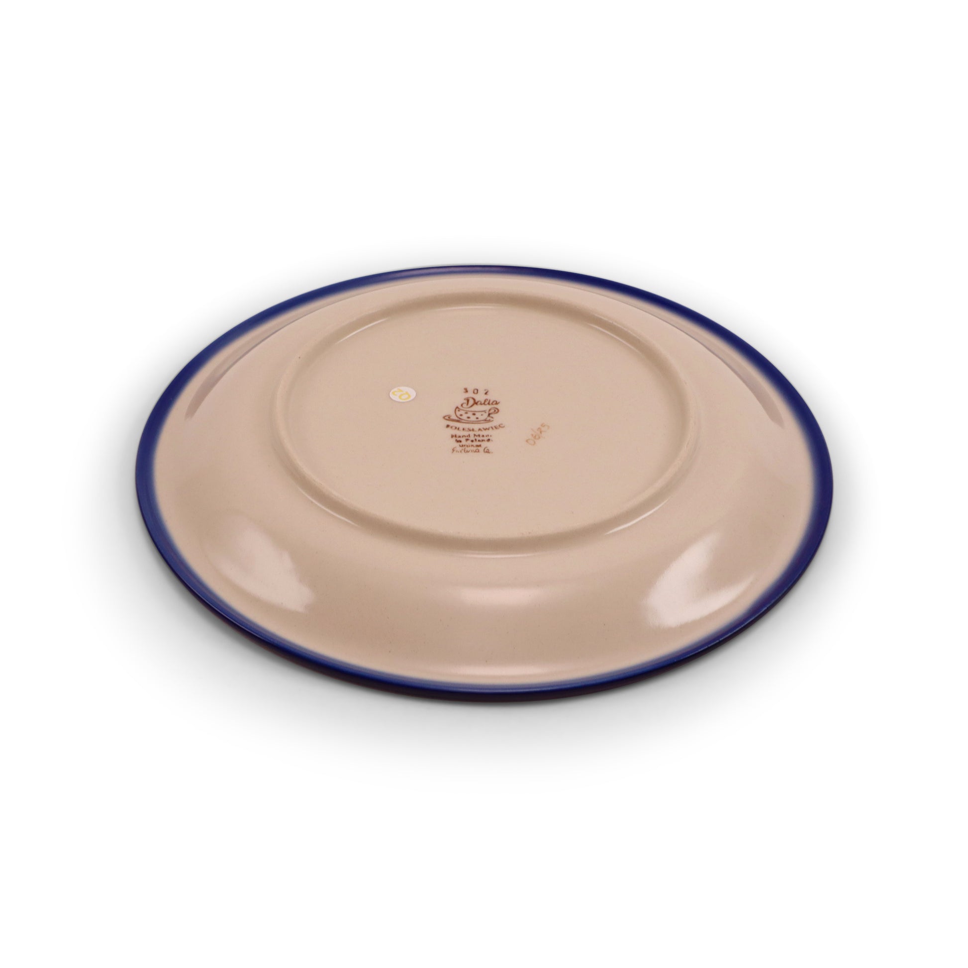 10.5" Dinner Plate 2Q.Pattern: Blooms in Blue