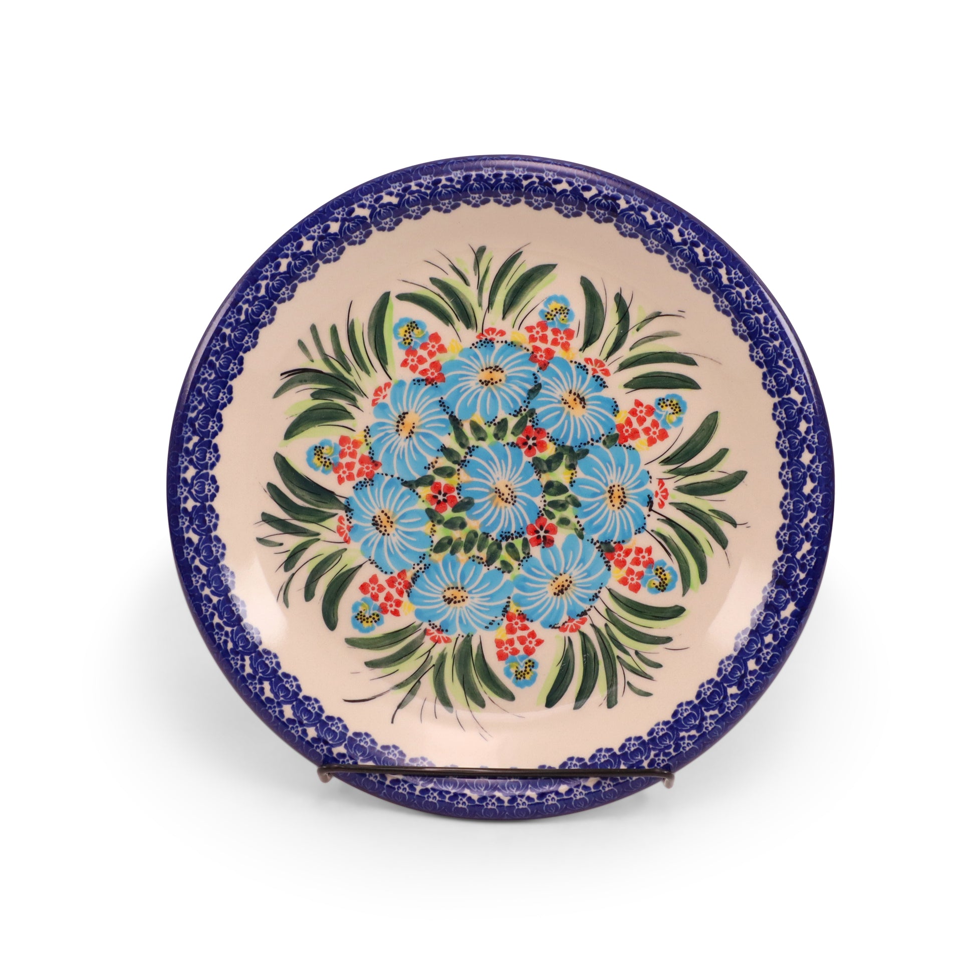 10.5" Dinner Plate.Pattern: Fireworks