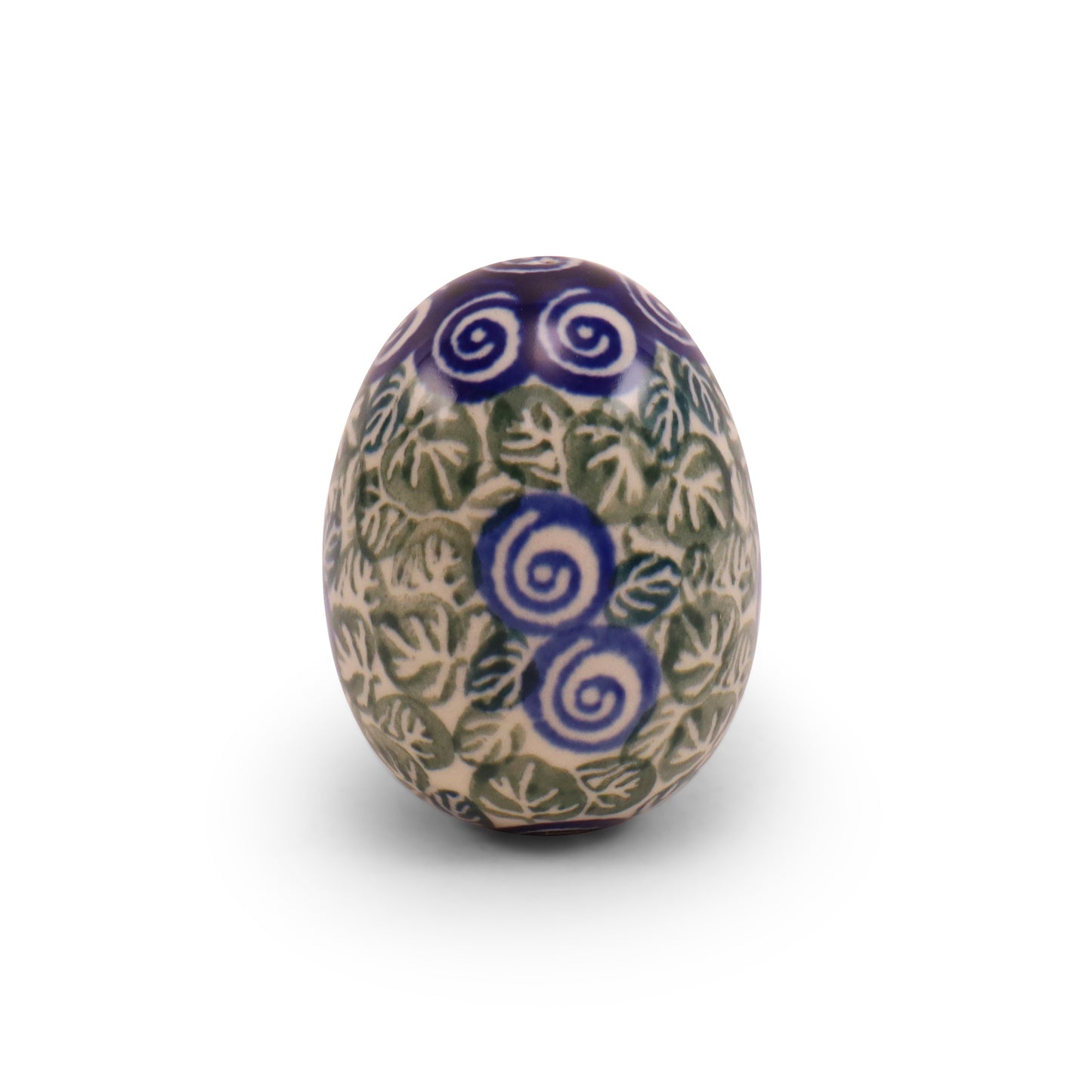3" Egg Figurine. Pattern: Swirls