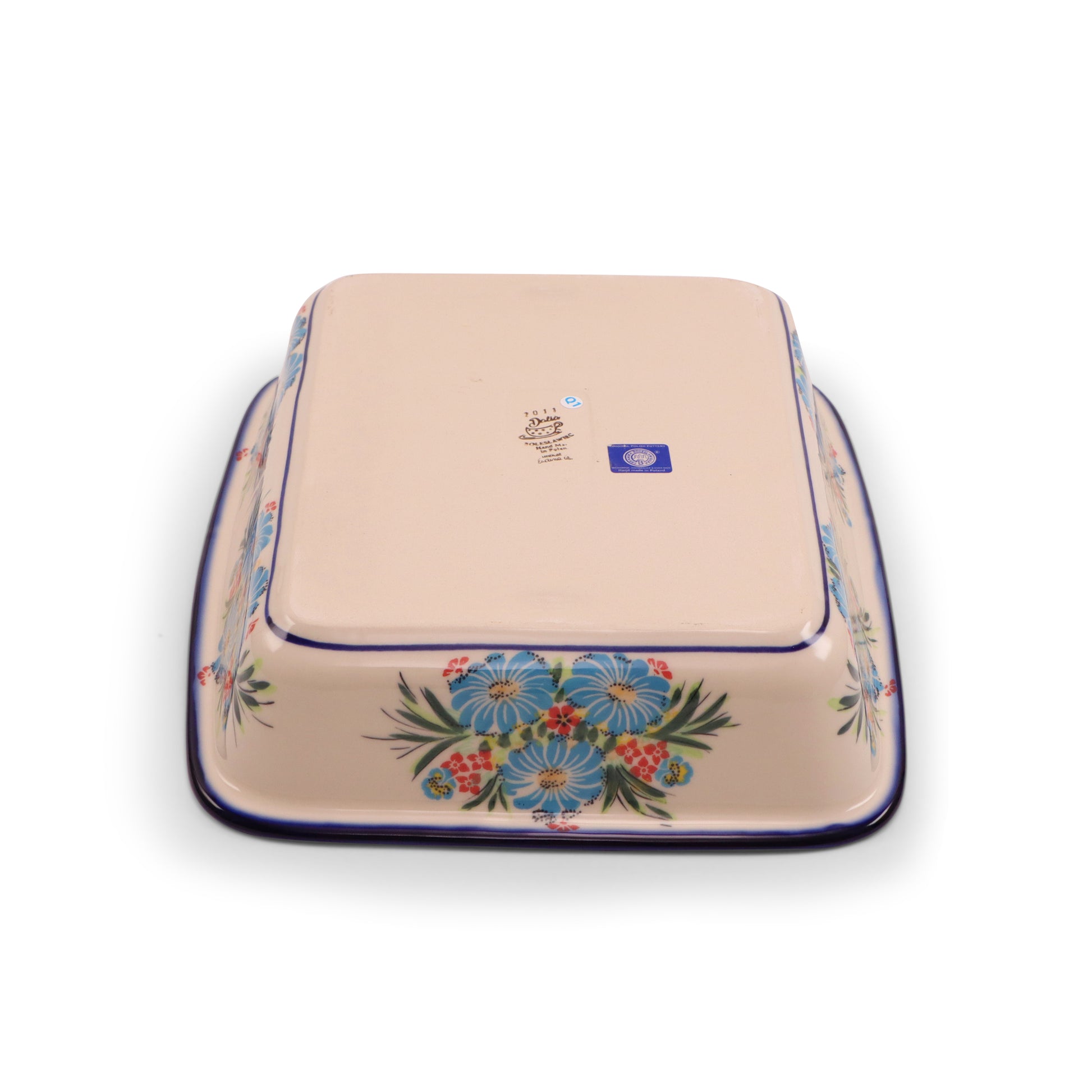 11"x13"x3" Rectangular Baker.Pattern: Fireworks