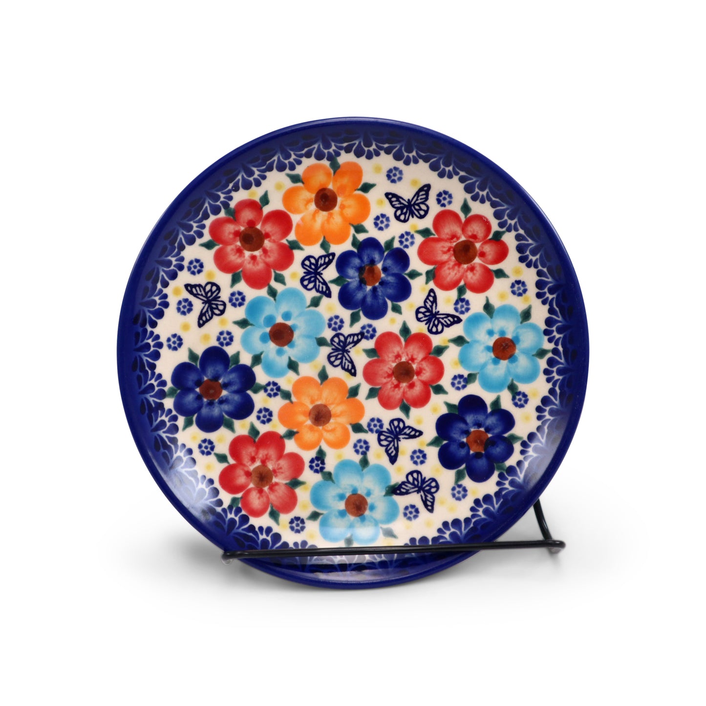 7.5" Dessert Plate 2Q.Pattern: Butterfly Party