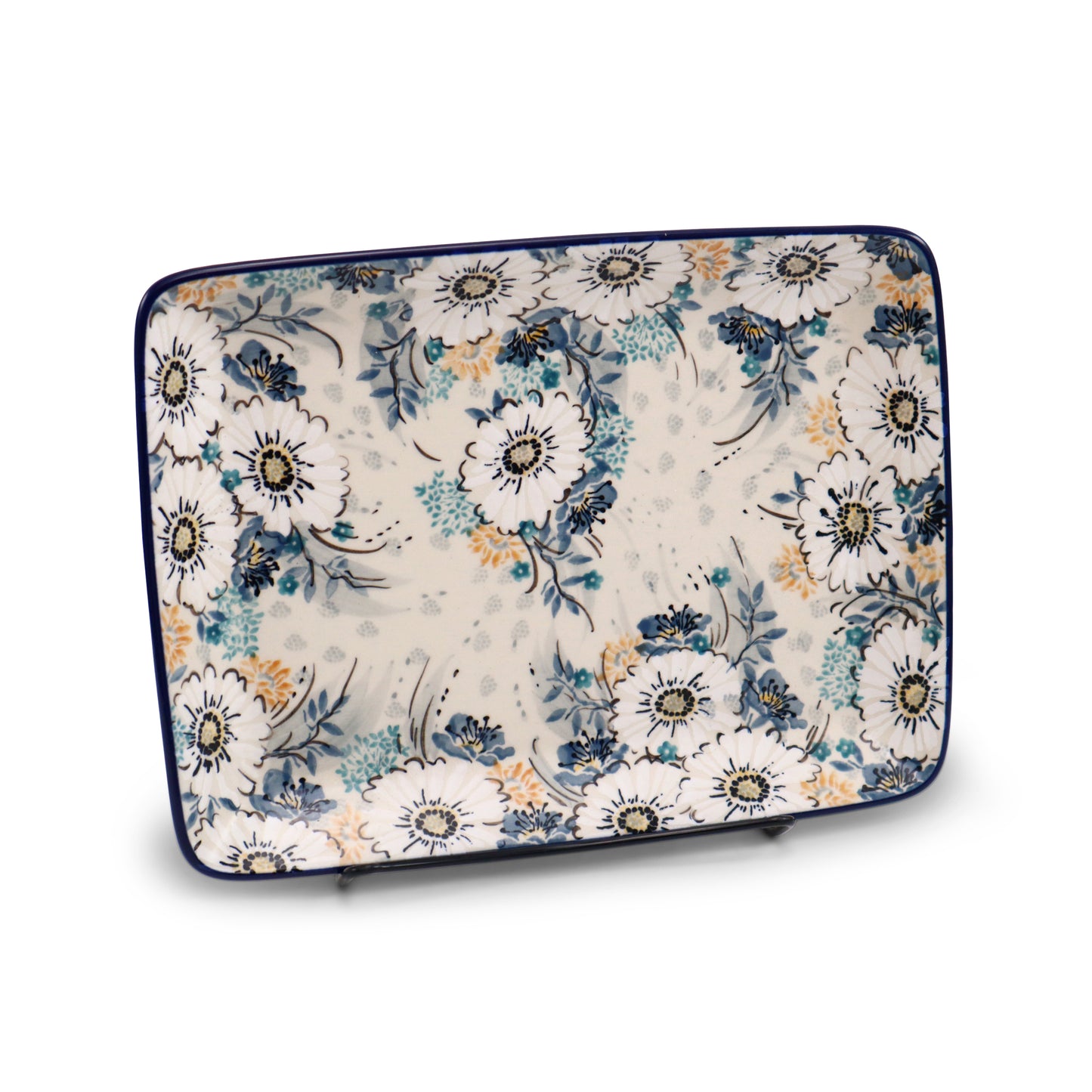 9.5"x7" Rectangular Tray.Pattern: U4844
