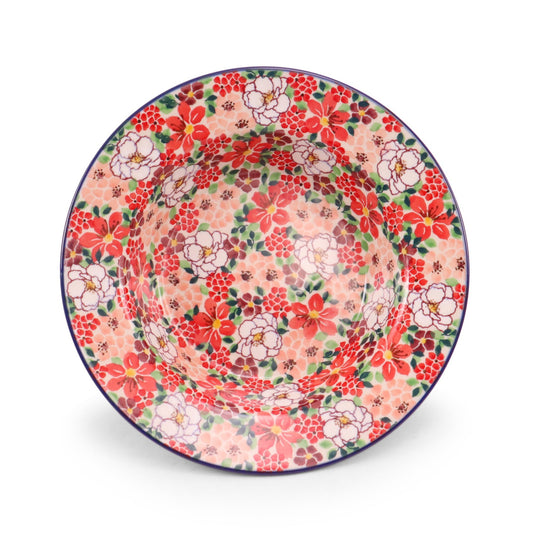 8" Soup Plate. Pattern: Peach Bellini