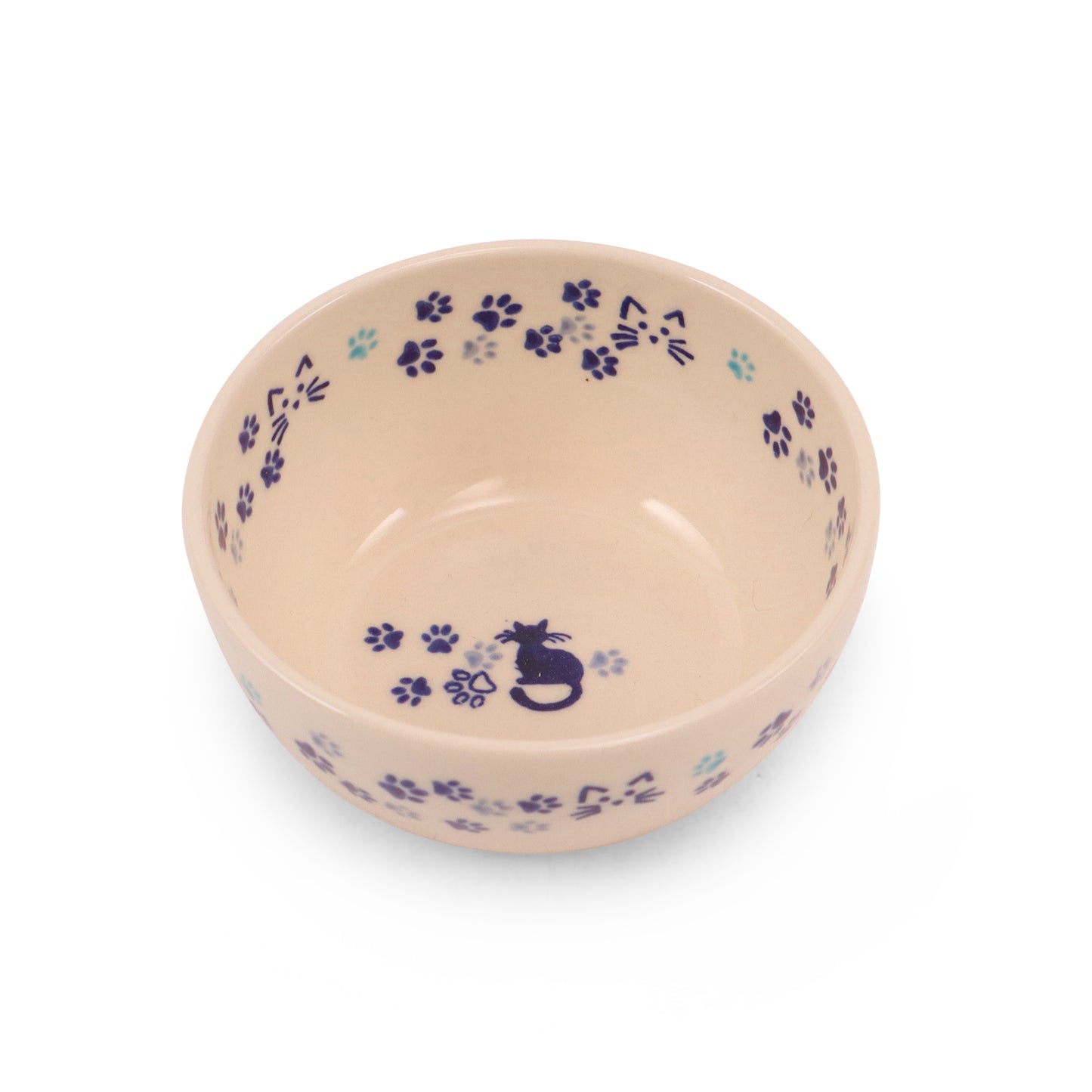4.5" Bowl. Pattern: Kitty Kitty