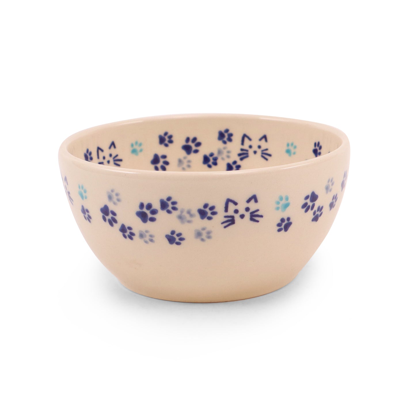 4.5" Bowl. Pattern: Kitty Kitty