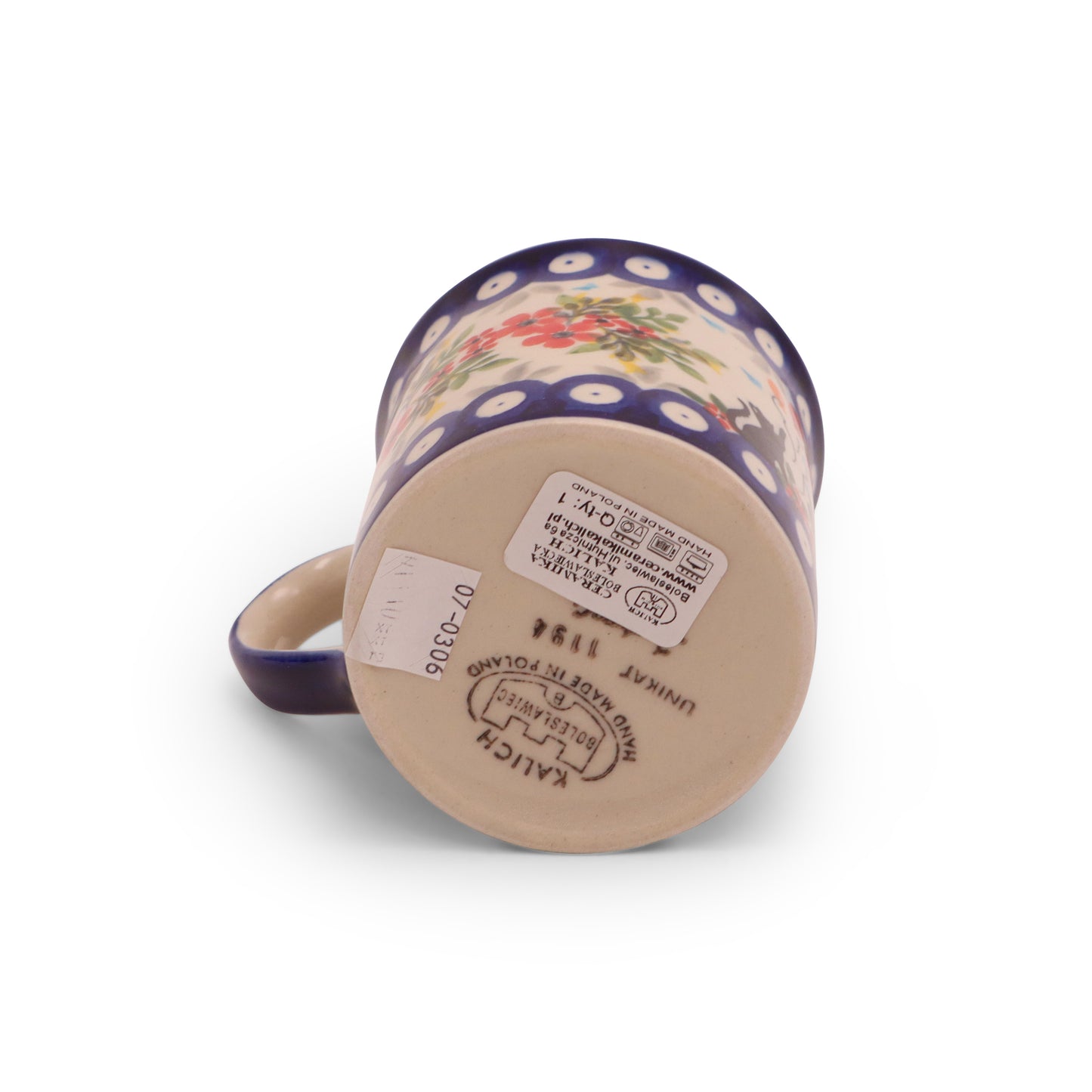 8oz Straight Mug, Pattern: Cat Party