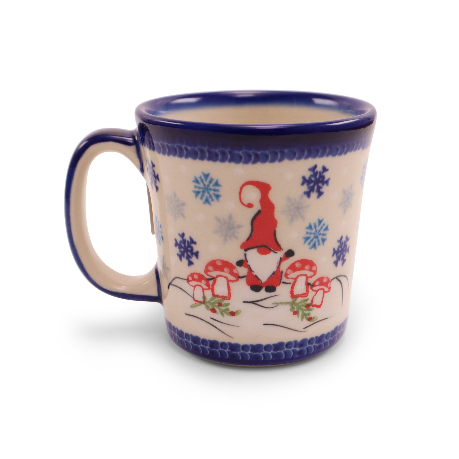 12oz Mug. Pattern: Gnomeland