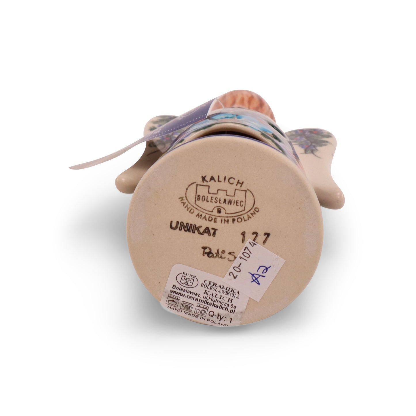 8"x4" Angel Luminary, Pattern: Bright Bouquet B