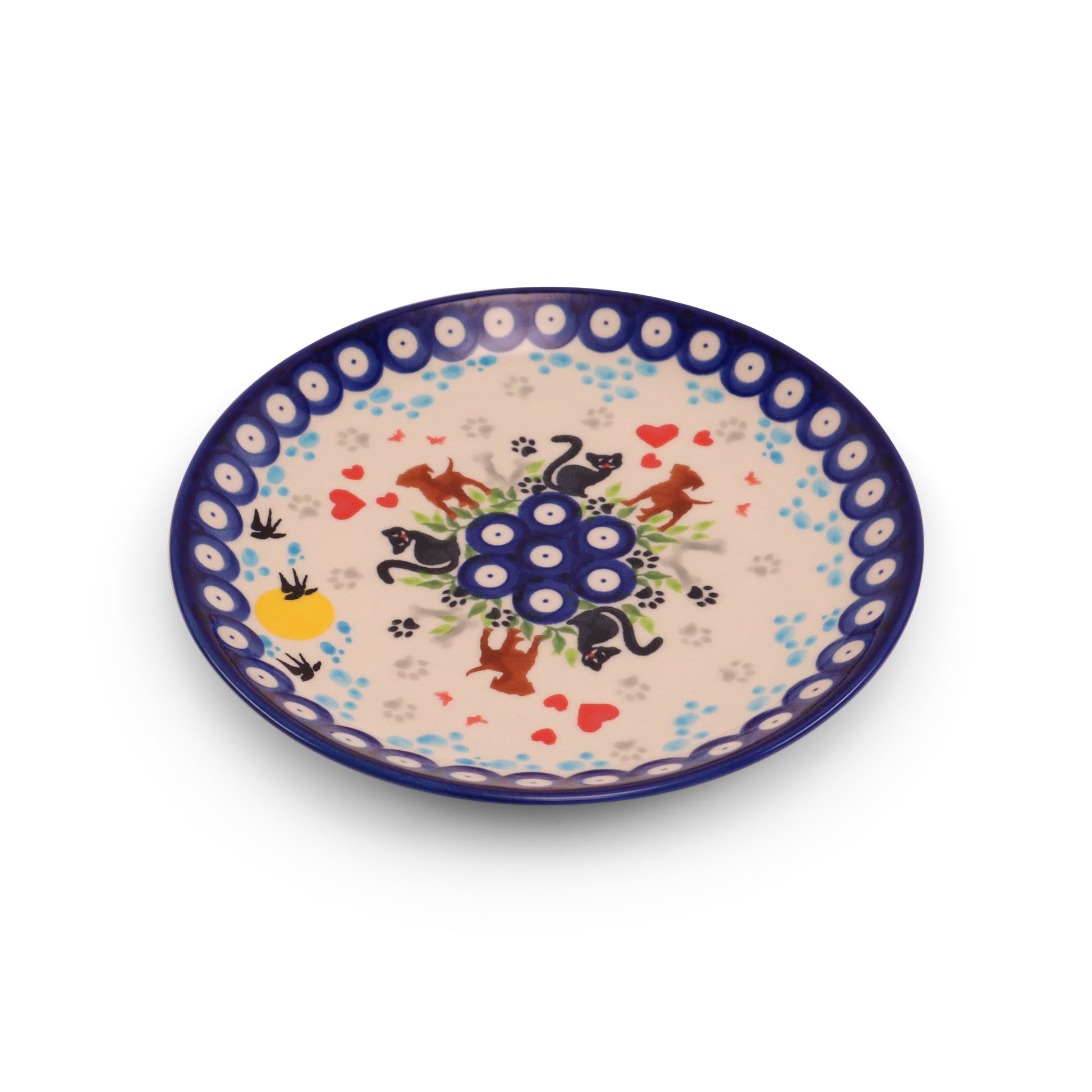 7.5" Dessert Plate, Pattern: Best Friends