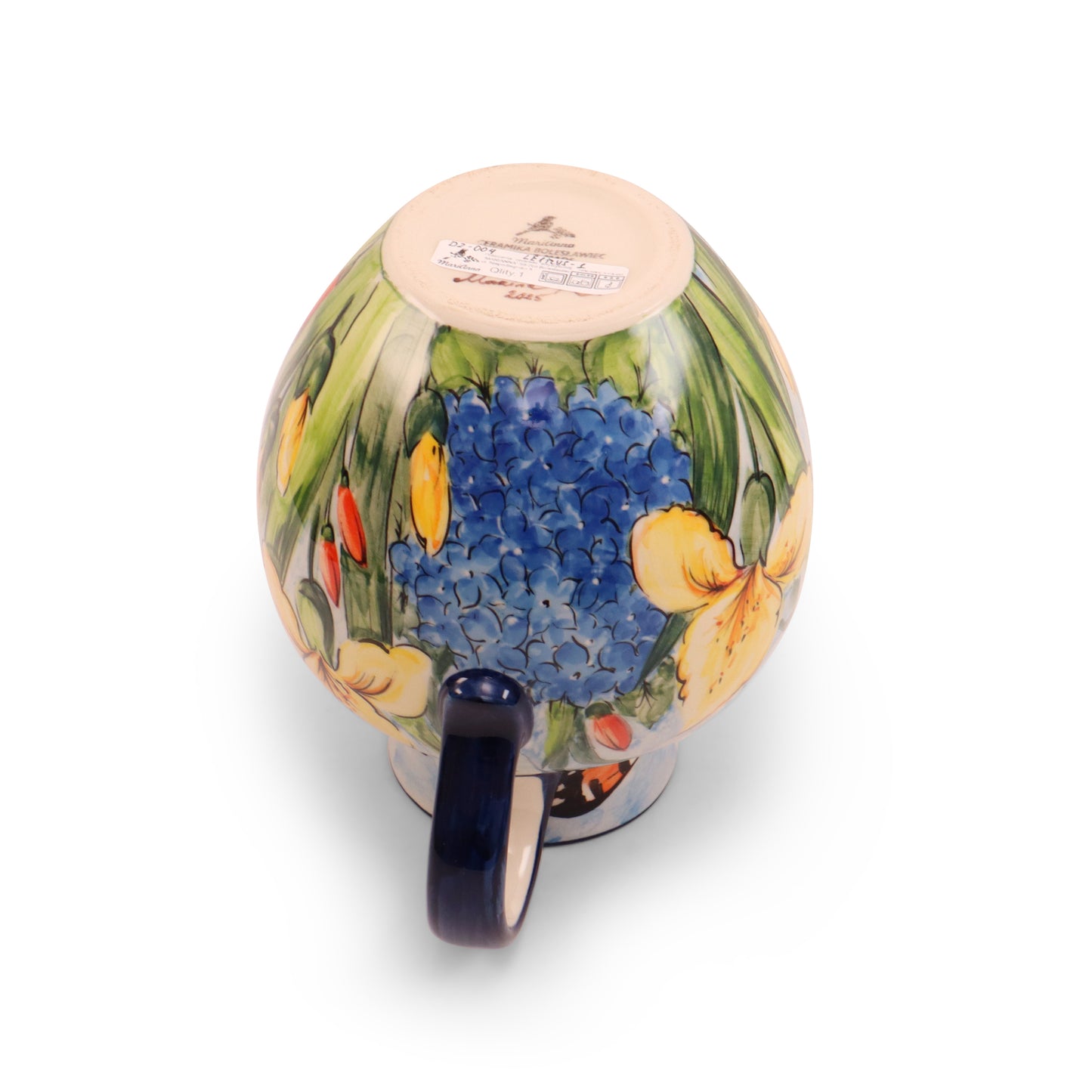 2.3L Pitcher LE. Pattern: Iris Bouquet