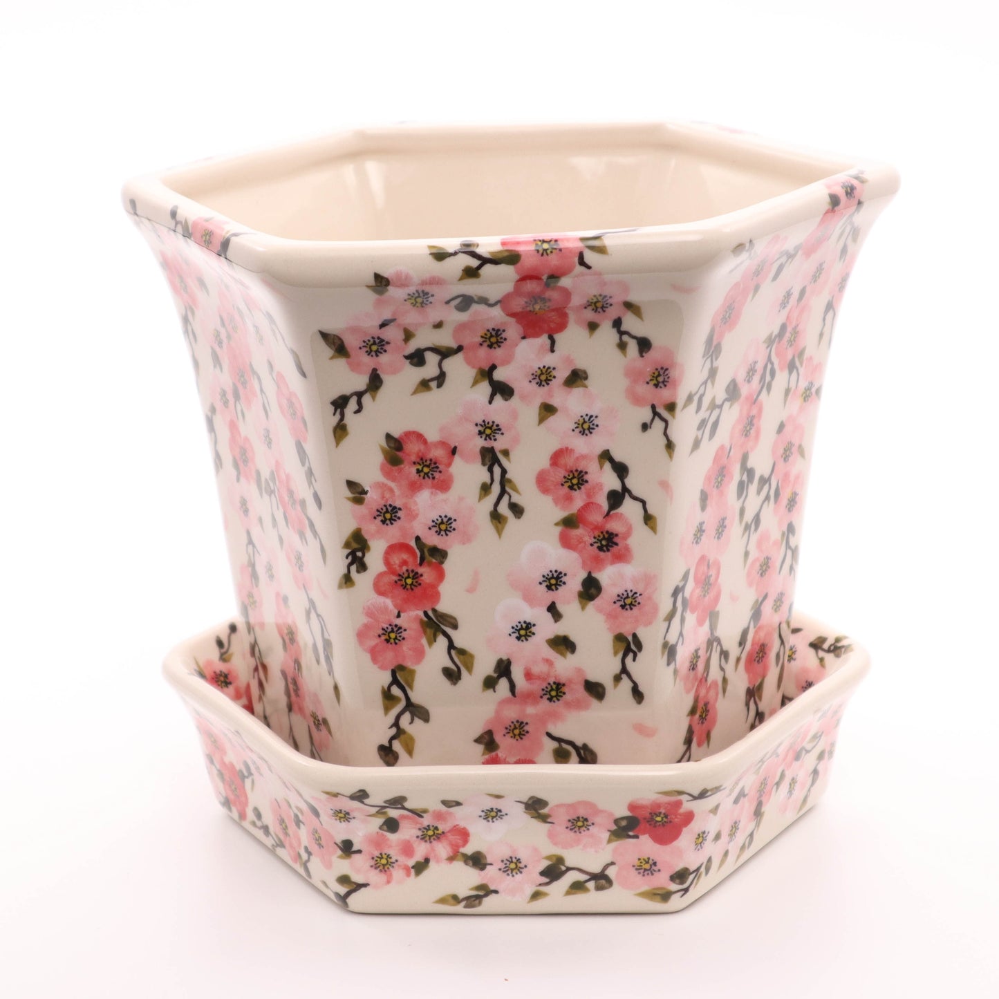 Flower Pot Octagonal Pattern: A25