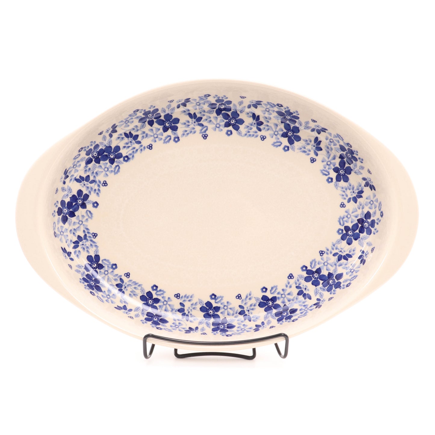 14"x10" Large Oval Baker Pattern: Wedding