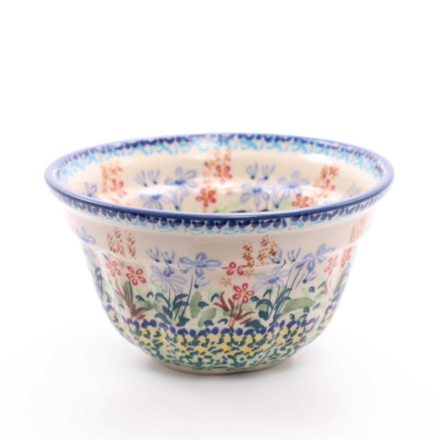 5"x3" Jello Mold. Pattern: Floral Harvest