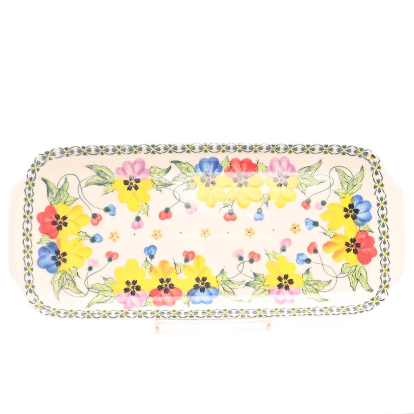 12"x5" Rectangular Serving Tray. Pattern: U85