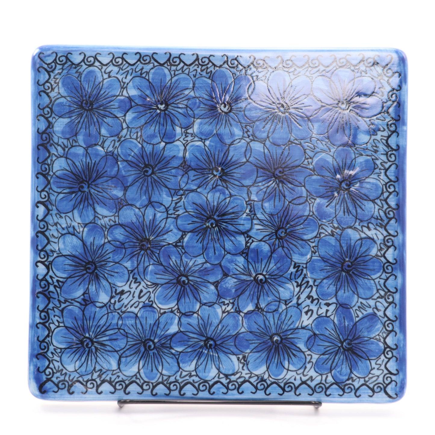 10"x10"x Square Trivet. Pattern: A2B