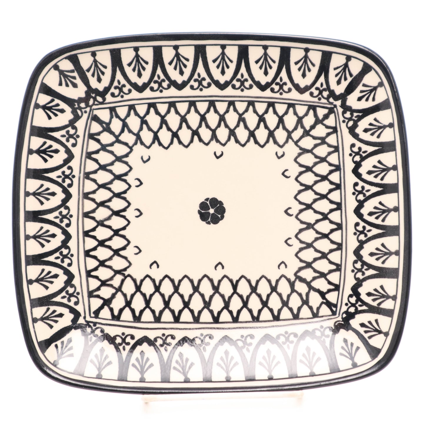 9"x8" Rectangular Plate. Pattern: B94