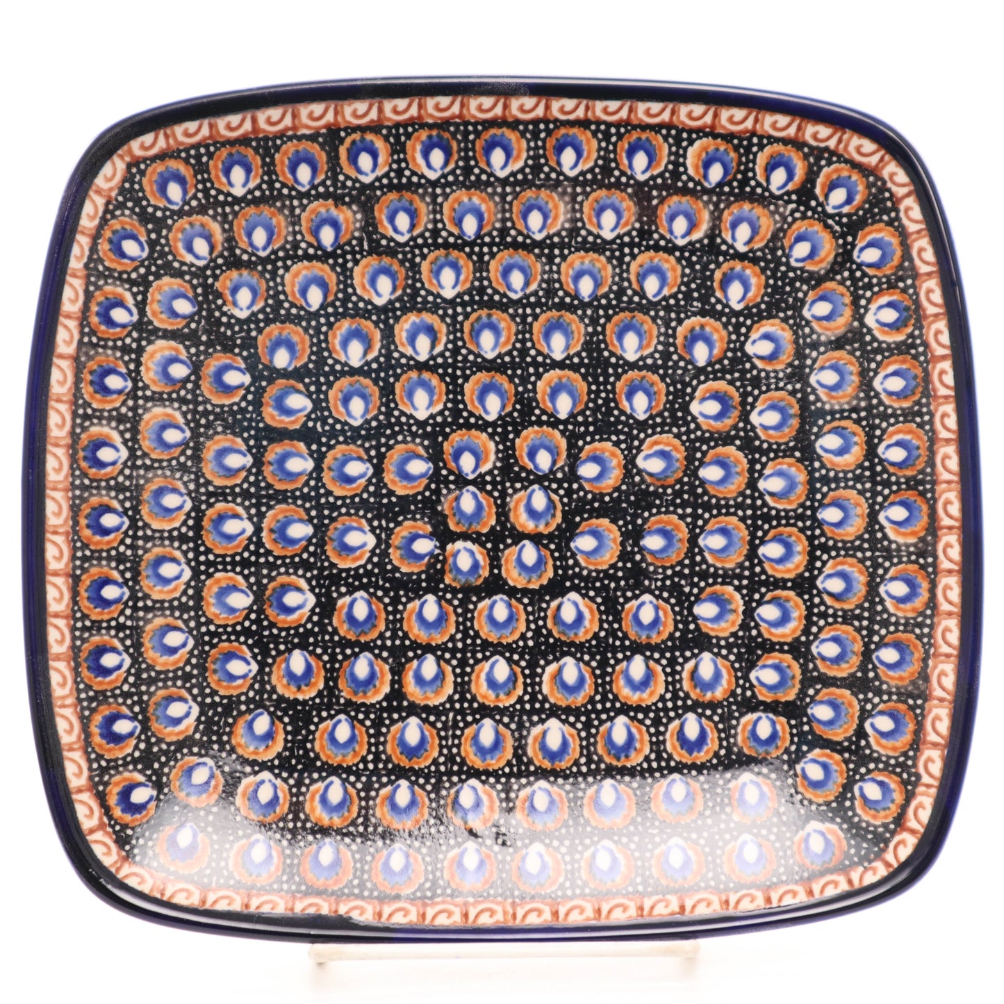 9"x8" Rectangular Plate. Pattern: B88
