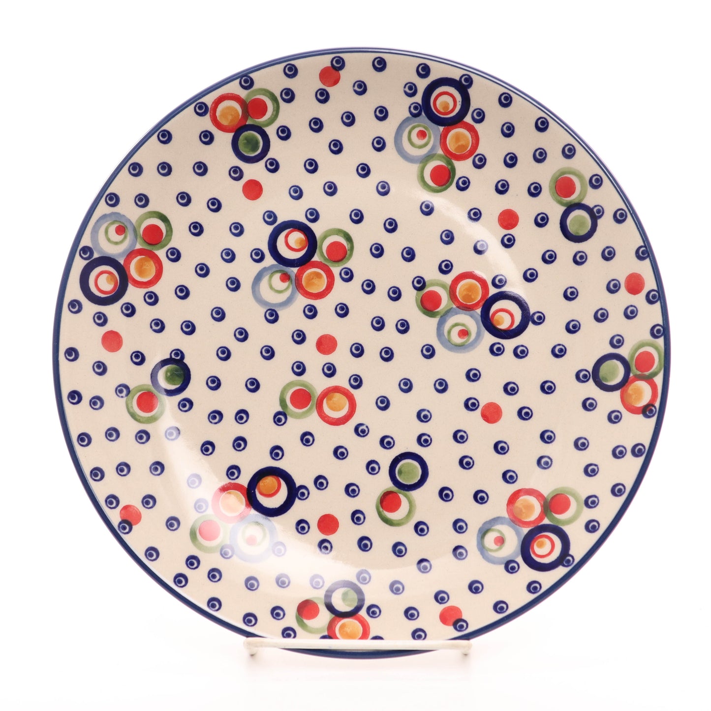 10" Dinner Plate. Pattern: Modern Olives