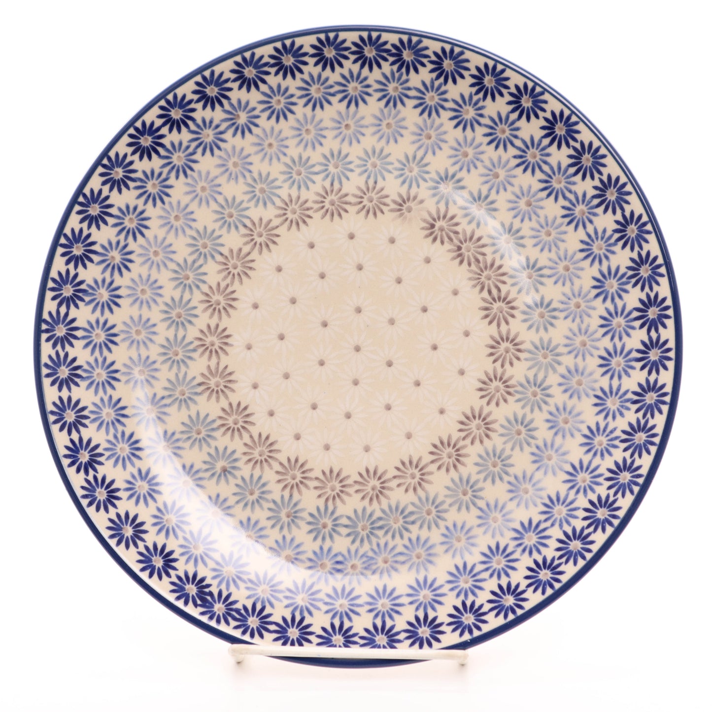 10" Dinner Plate. Pattern: Fade to Greige