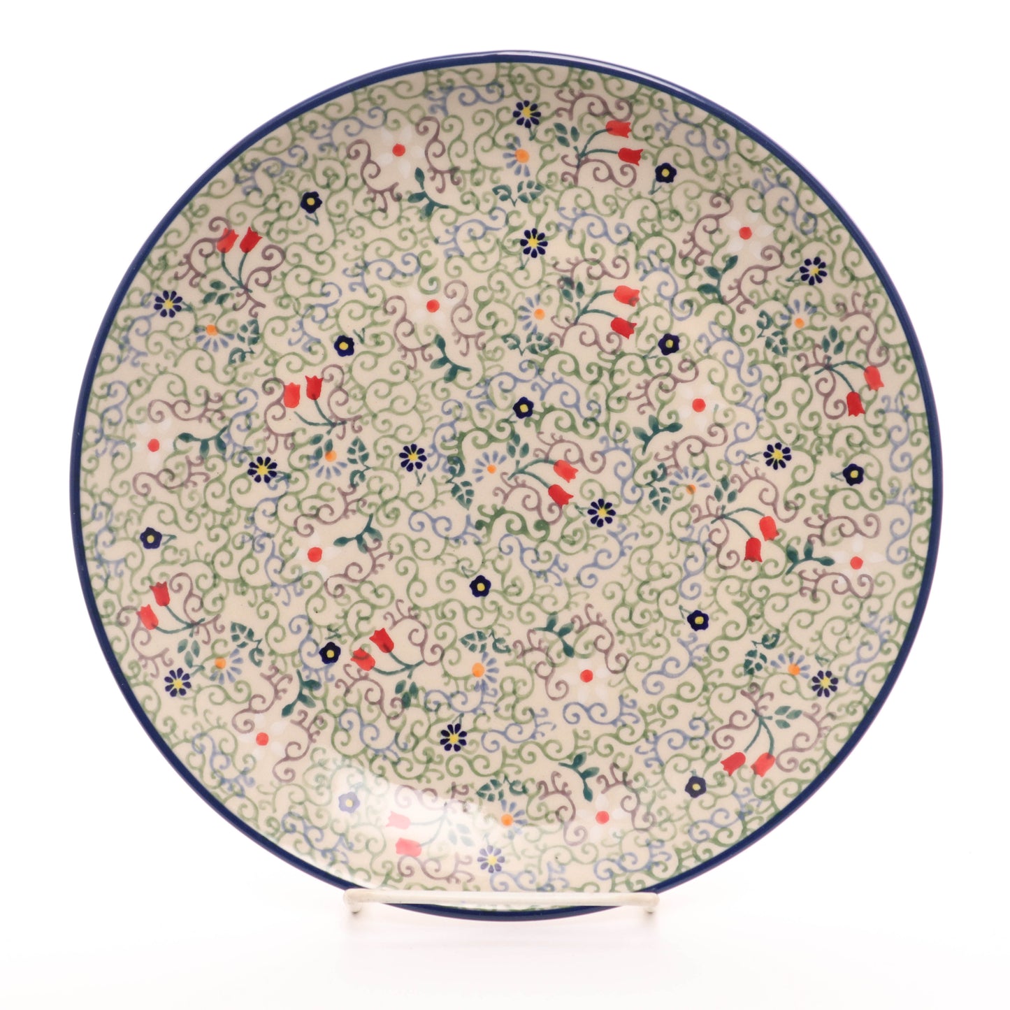 10" Dinner Plate. Pattern: Tulip Vines