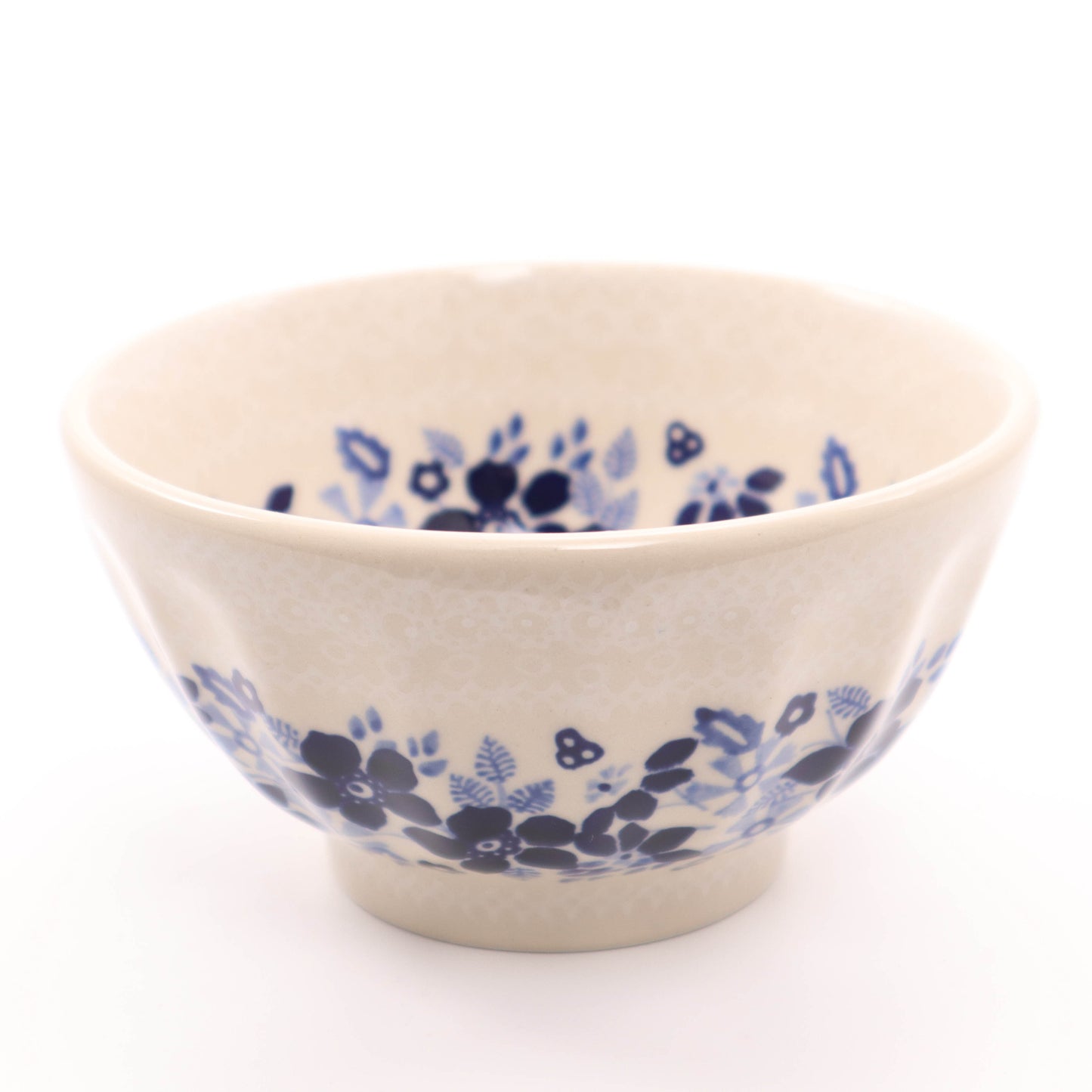 5" Fluted Bowl. Pattern: Wedding Lace